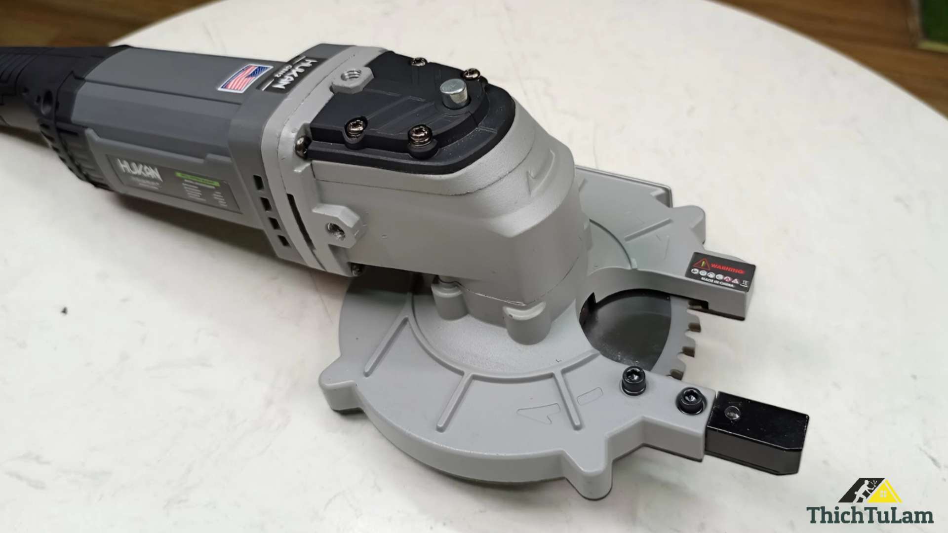 Máy cắt sắt hợp kim cầm tay 140mm 1600W Gen 2 Hukan G2-CHK140MM