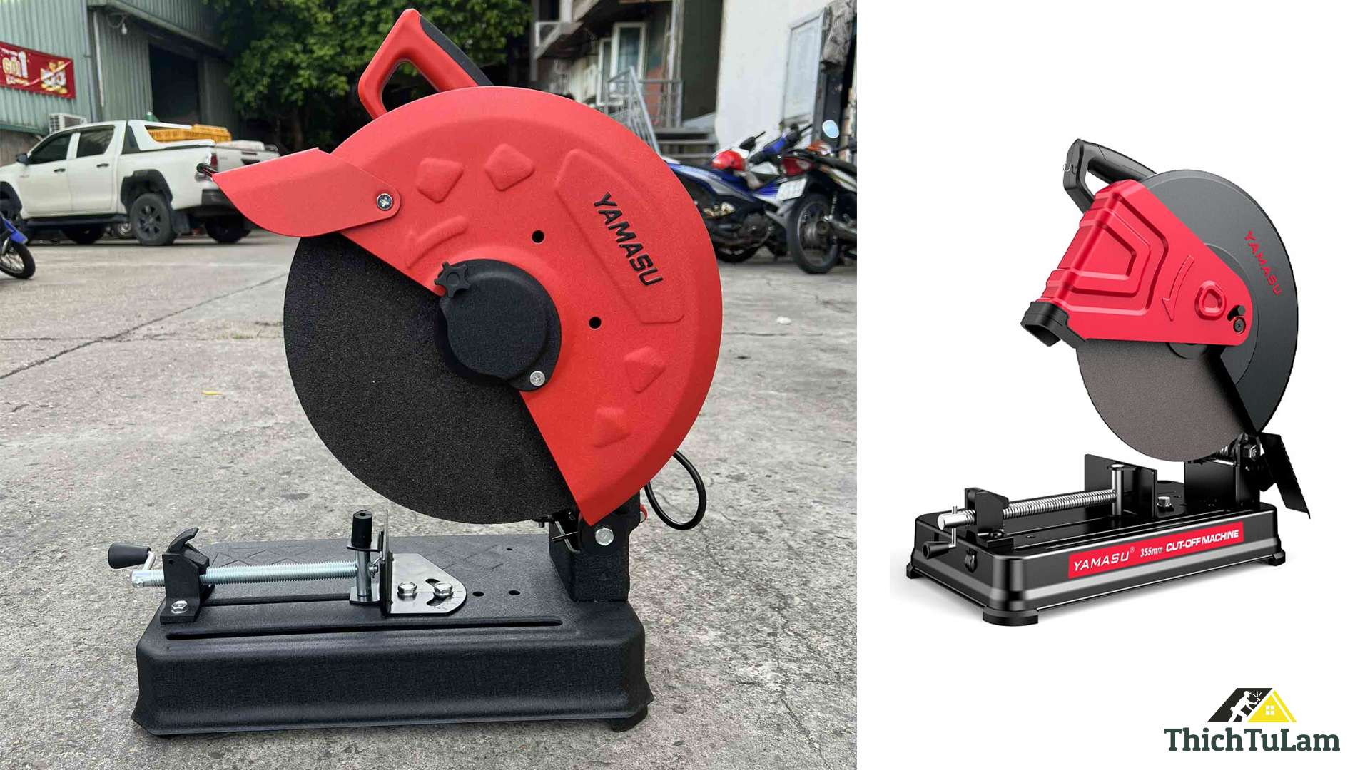 Máy cắt sắt YAMASU 355