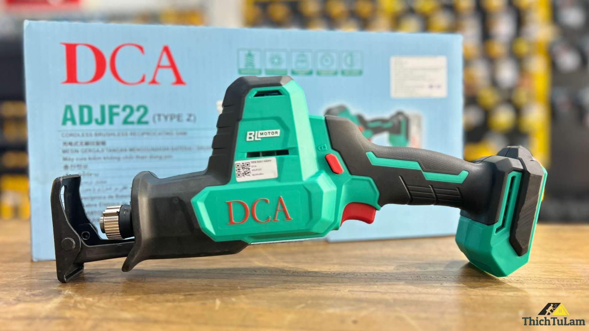 Thân máy cưa kiếm pin 20v DCA ADJF22Z