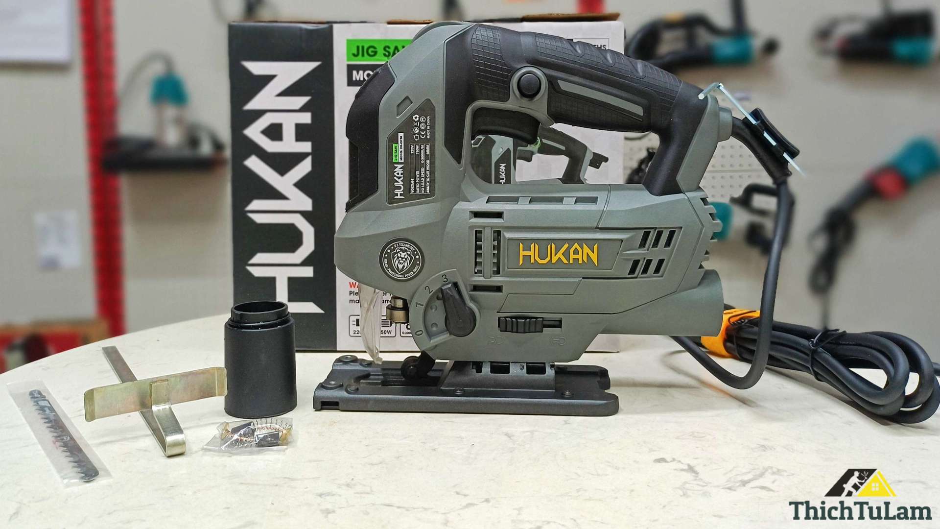 Máy cưa lọng cầm tay 750W Hukan HK-JS750