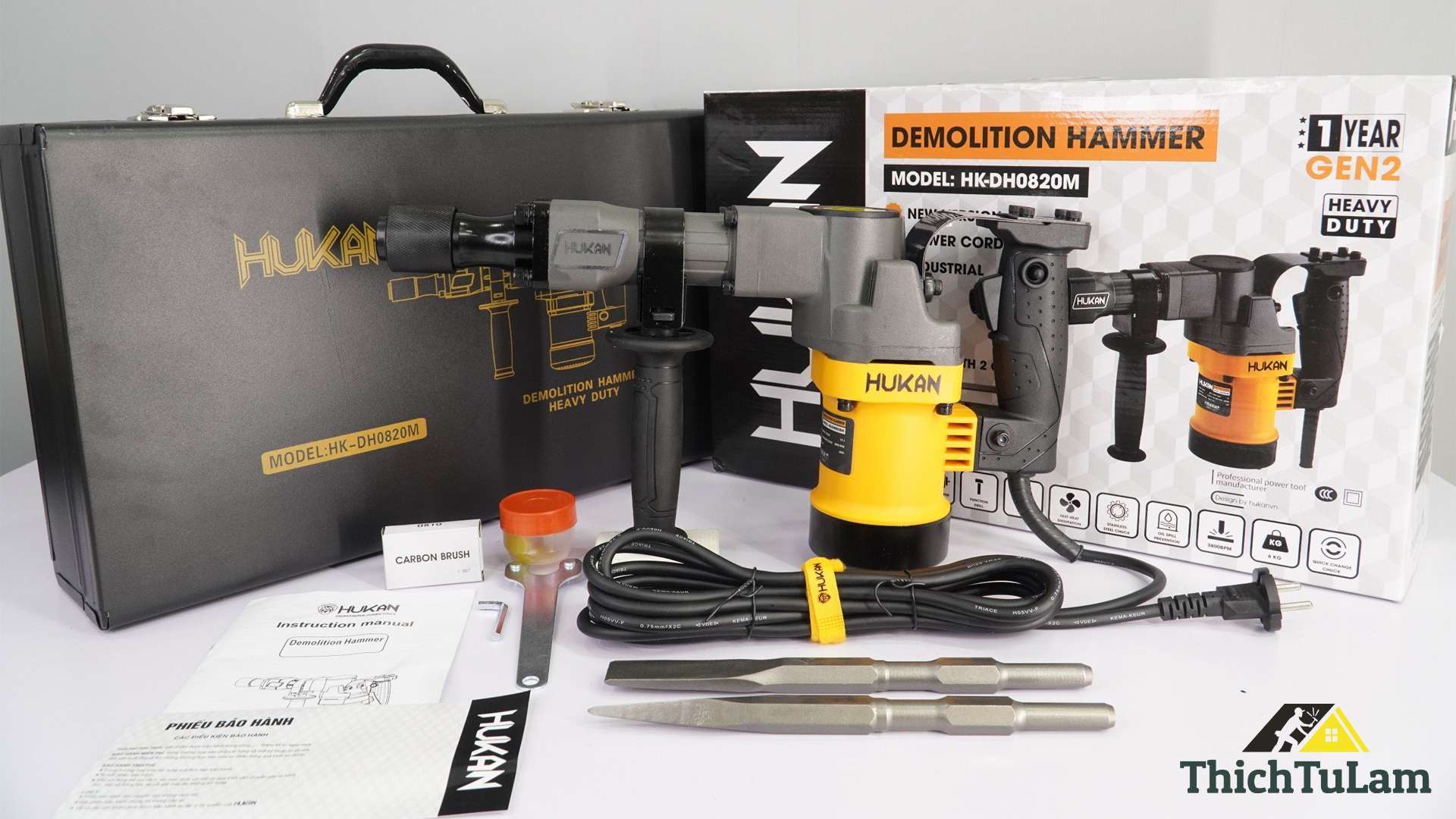 Máy Đục Hukan DH0820M