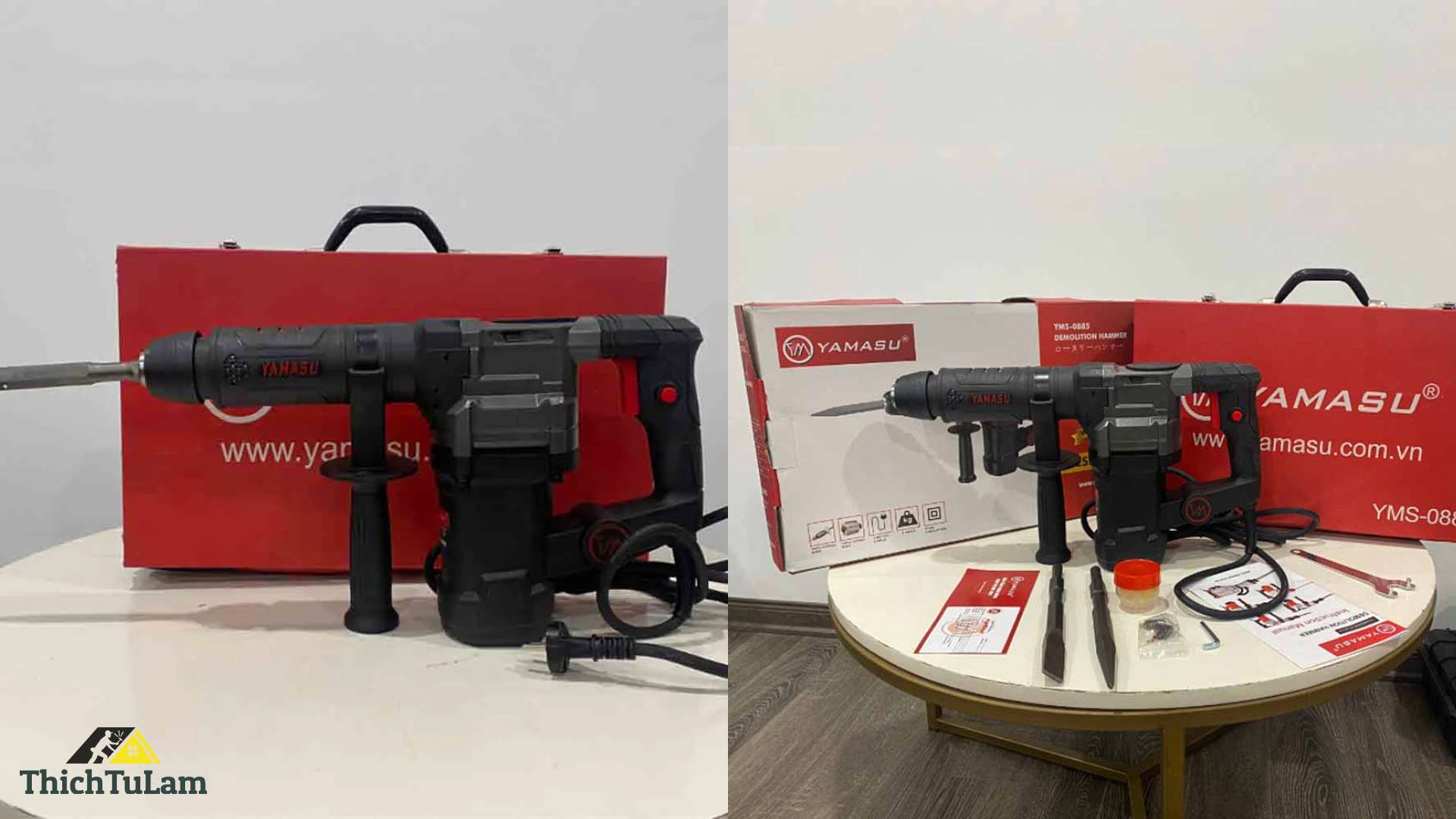 Máy đục bê tông 17mm nòng 37mm Yamasu YMS-0885