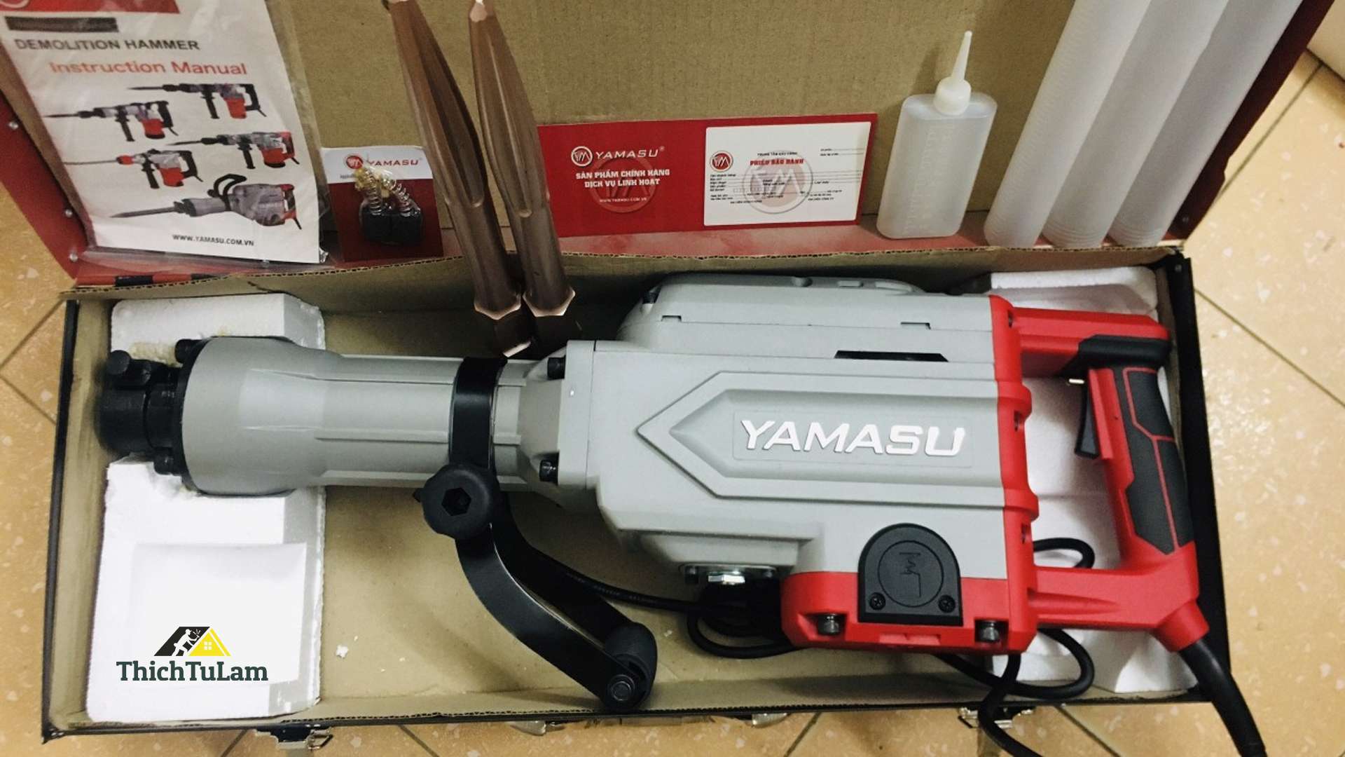 Máy Đục Bê Tông 30ly Yamasu