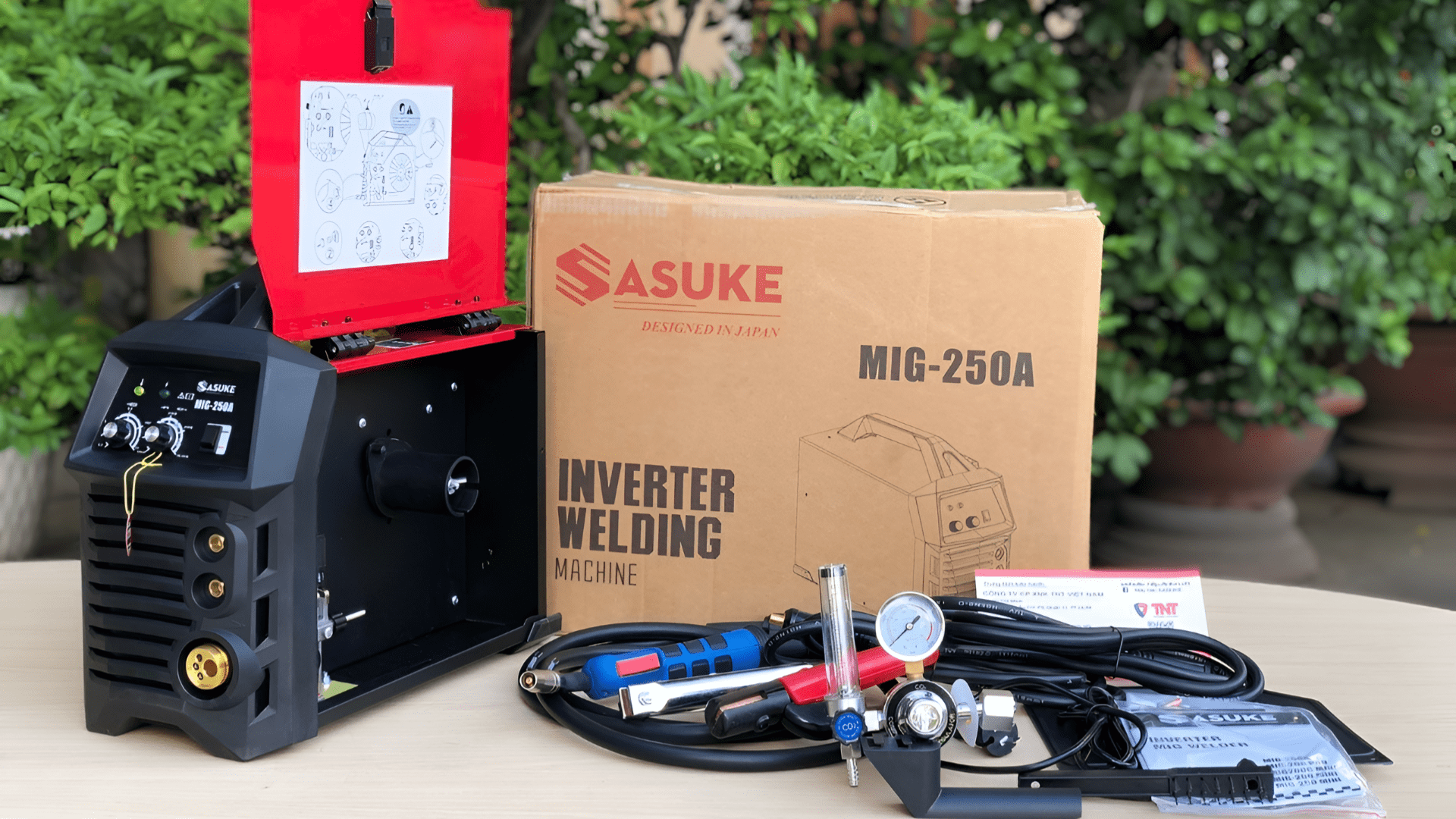 Máy hàn mig công nghiệp Sasuke MIG-250A