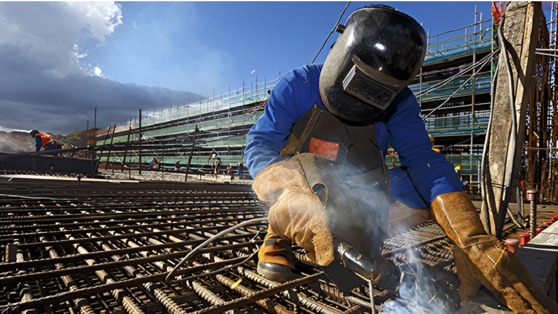 Phù hợp sử dụng máy hàn mig trong các công trình