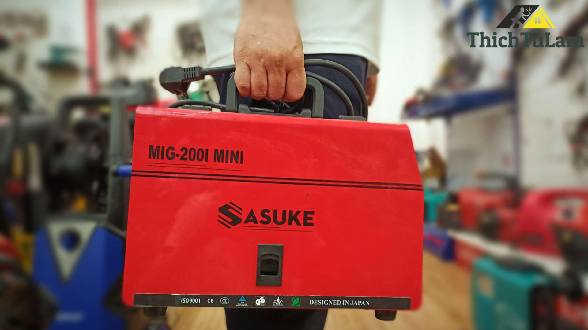 Máy hàn 2 chức năng SASUKE MIG-200IMINI