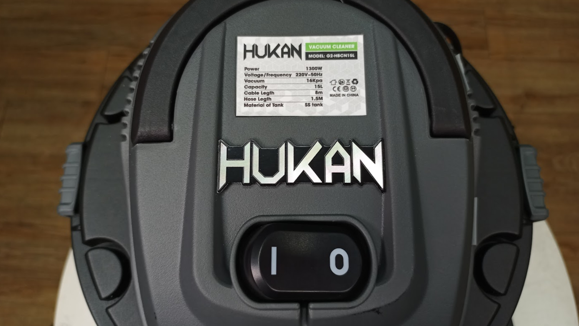 Máy hút bụi công nghiệp 15l Hukan HK-G2-HBCN15L