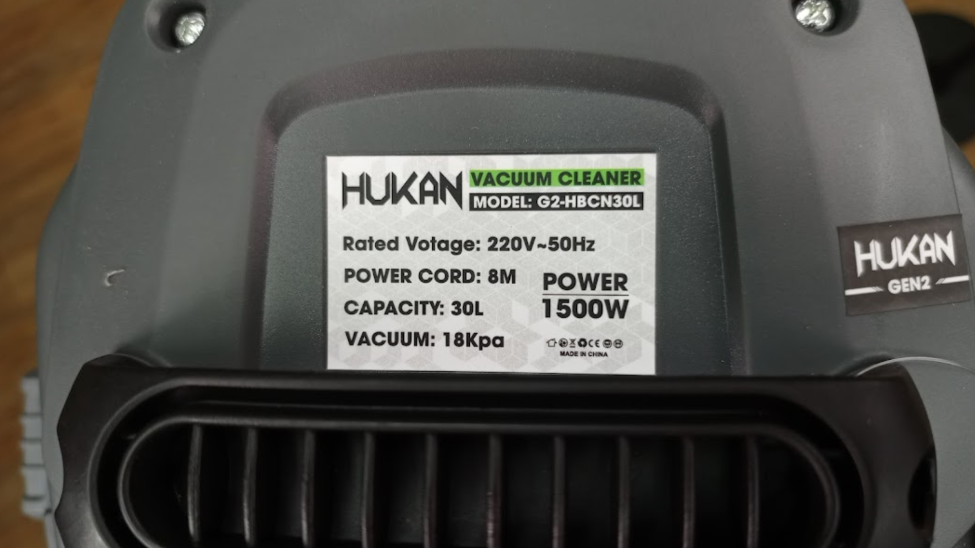 Máy hút bụi công nghiệp 30L Hukan HK-G2-HBCN30L