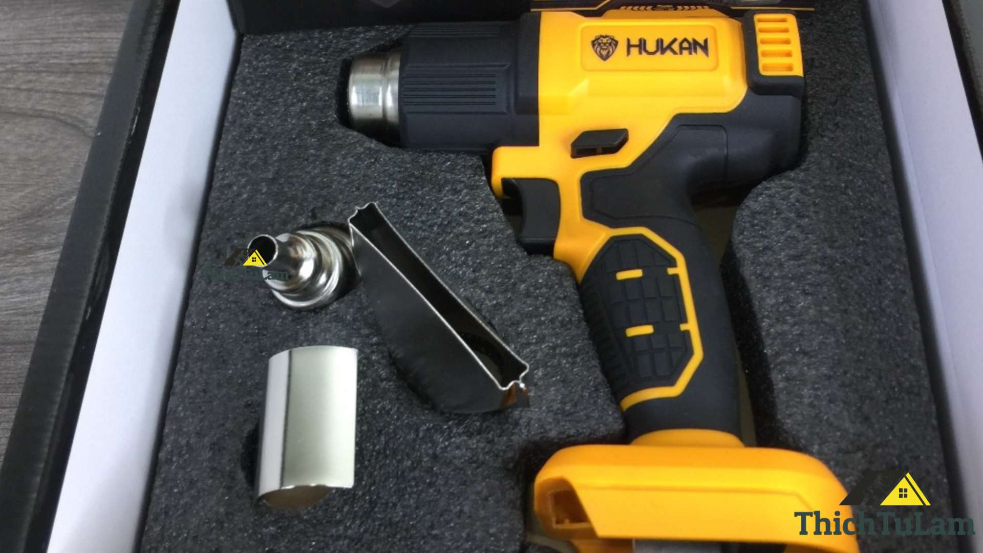 Máy khò nhiệt pin Hukan 21V TMMT-358-T