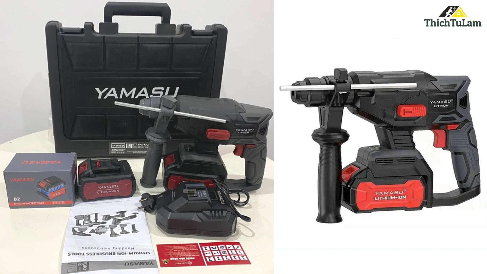 Máy khoan bê tông pin Yamasu KP26