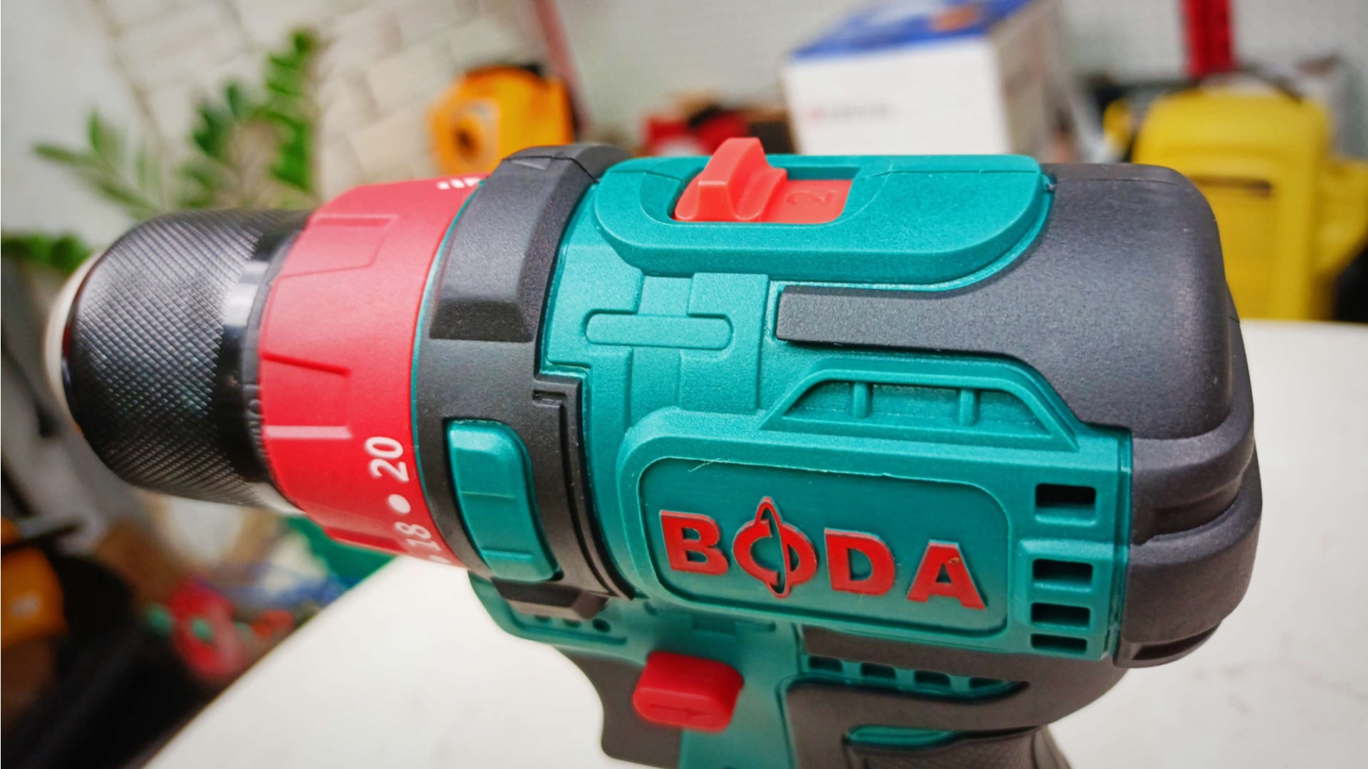 Máy khoan pin 16V, đầu kẹp 10mm BODA D1607-10