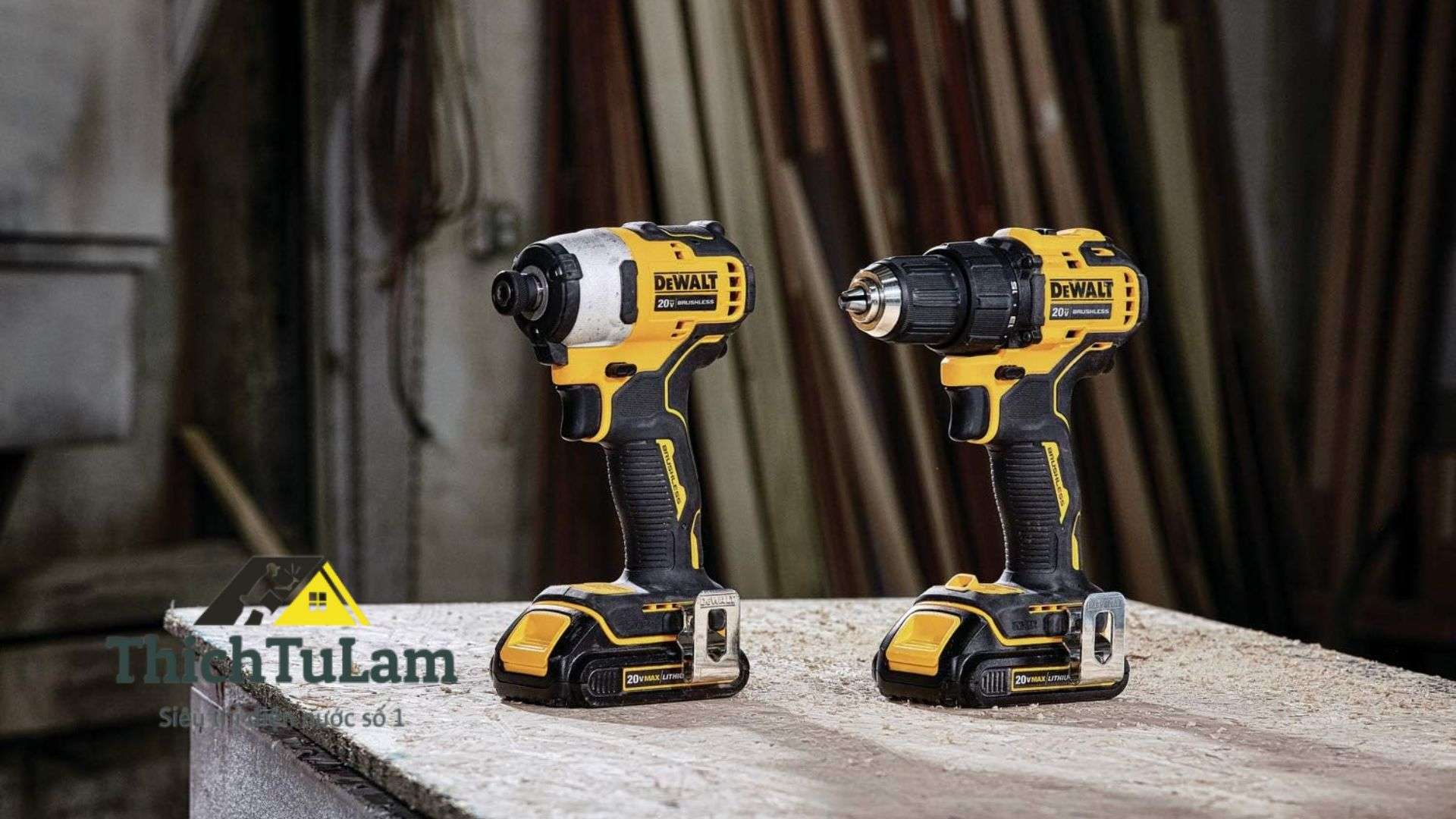 Máy khoan pin Dewalt
