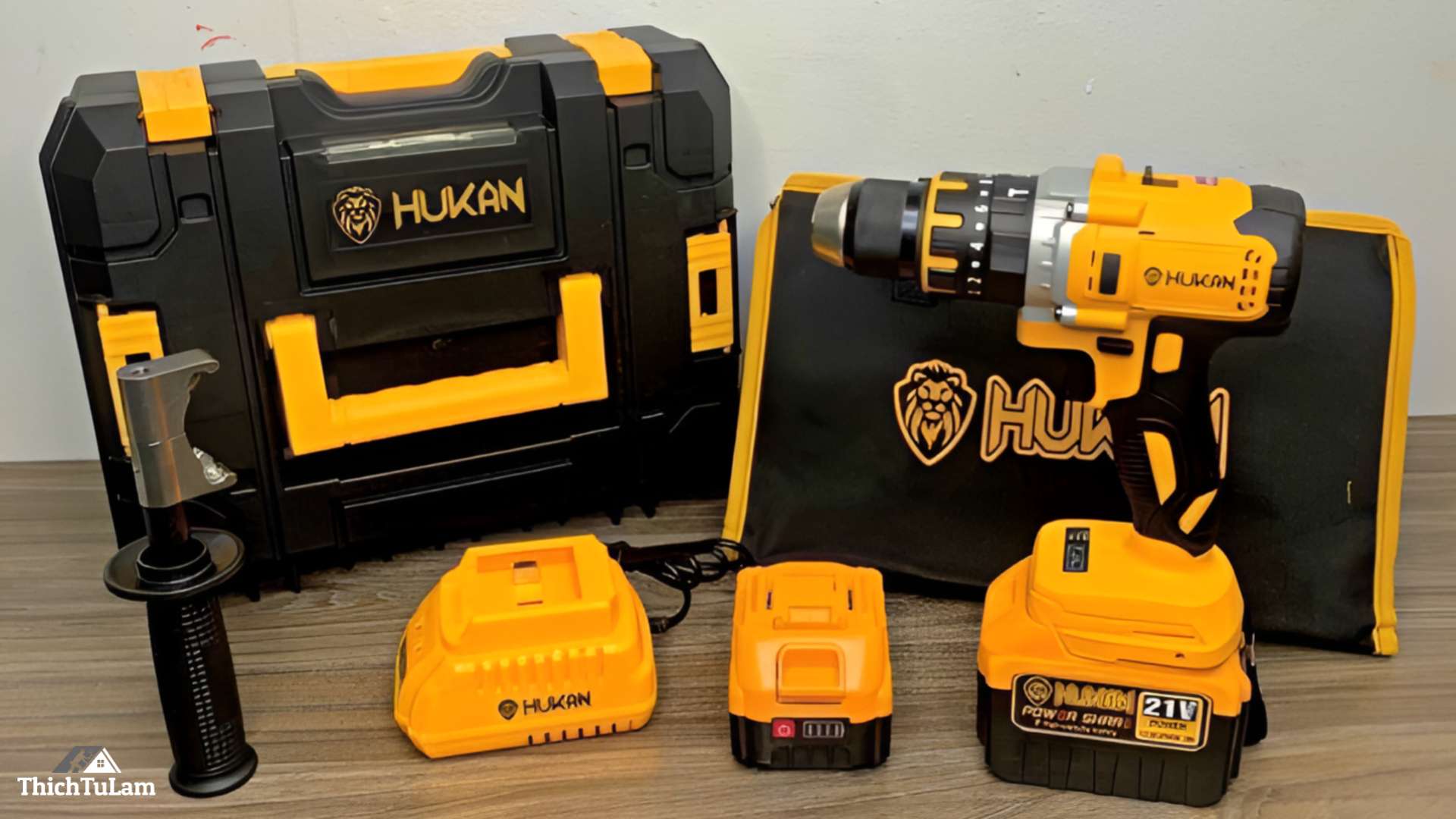 Máy khoan pin Hukan X8 PRO