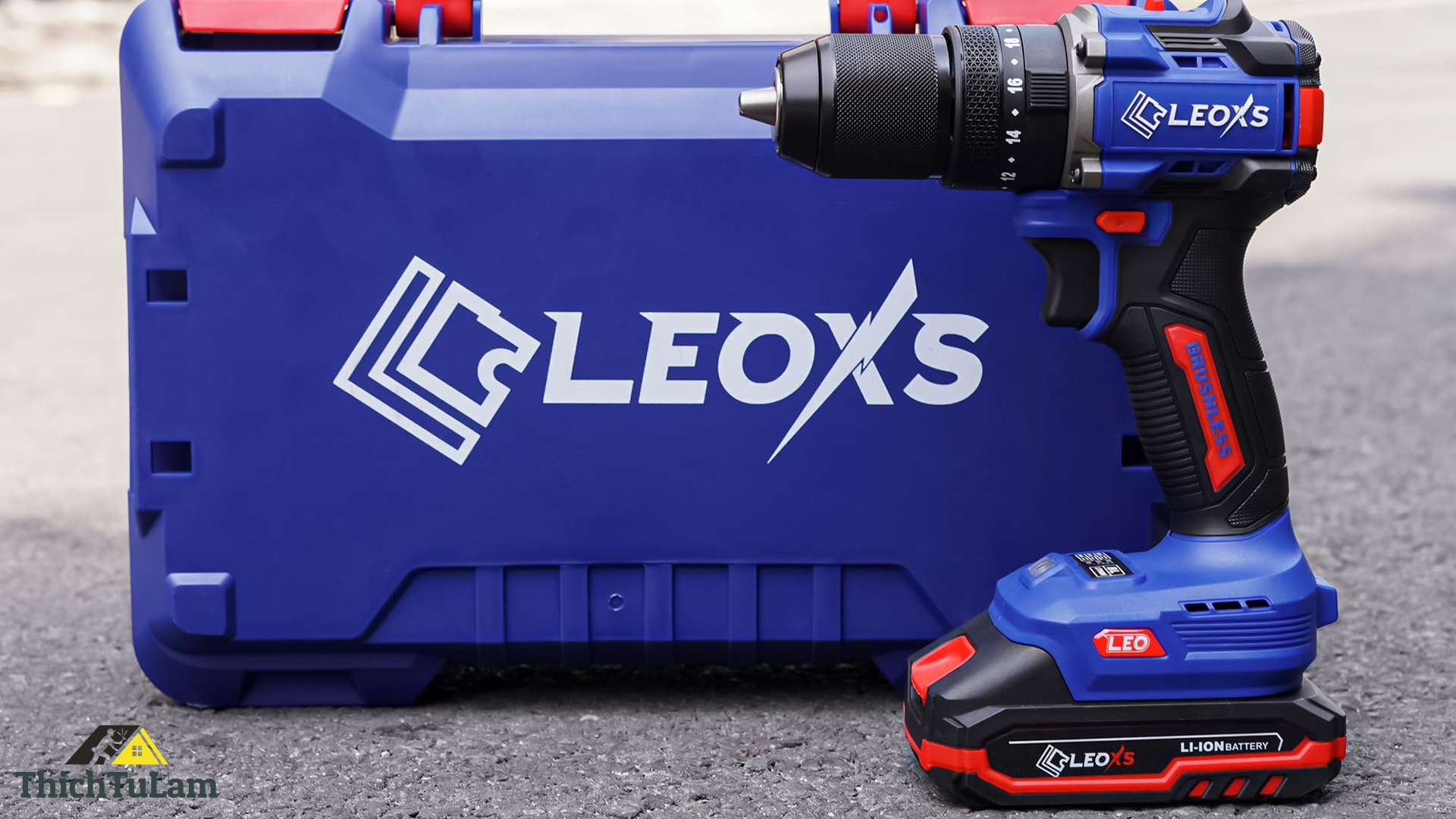 Máy Khoan Dùng Pin Leo