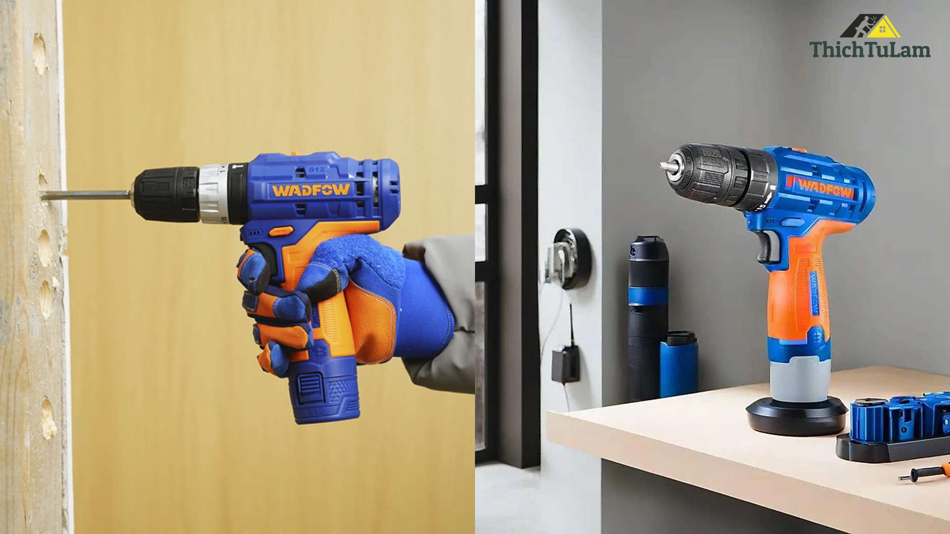 Máy khoan pin Wadfow