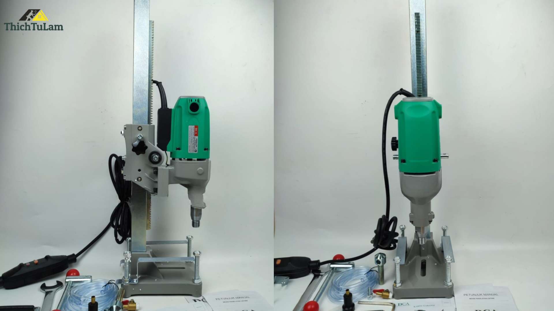 130mm Máy khoan rút lõi bê tông 1800W DCA AZZ02-130