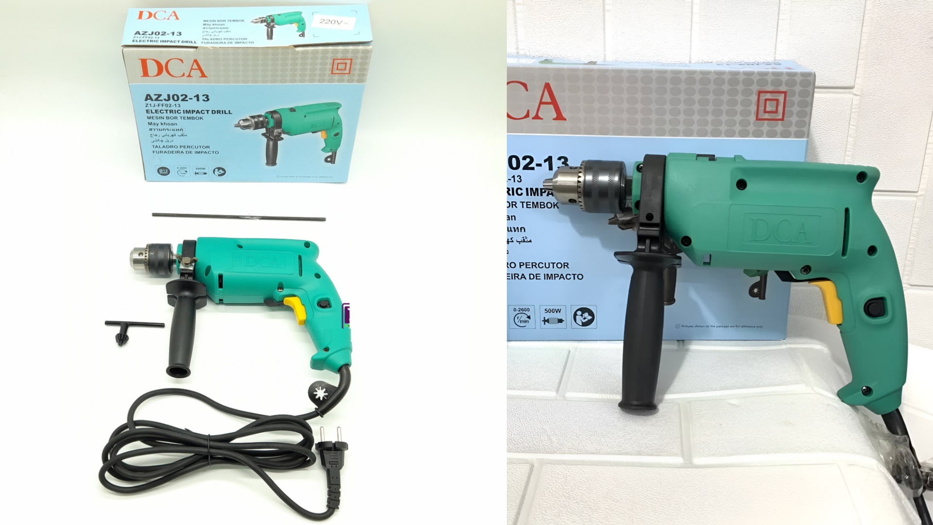 Máy khoan tường DCA AZJ02-13: Lựa chọn hoàn hảo cho gia đình với giá cả hợp lý