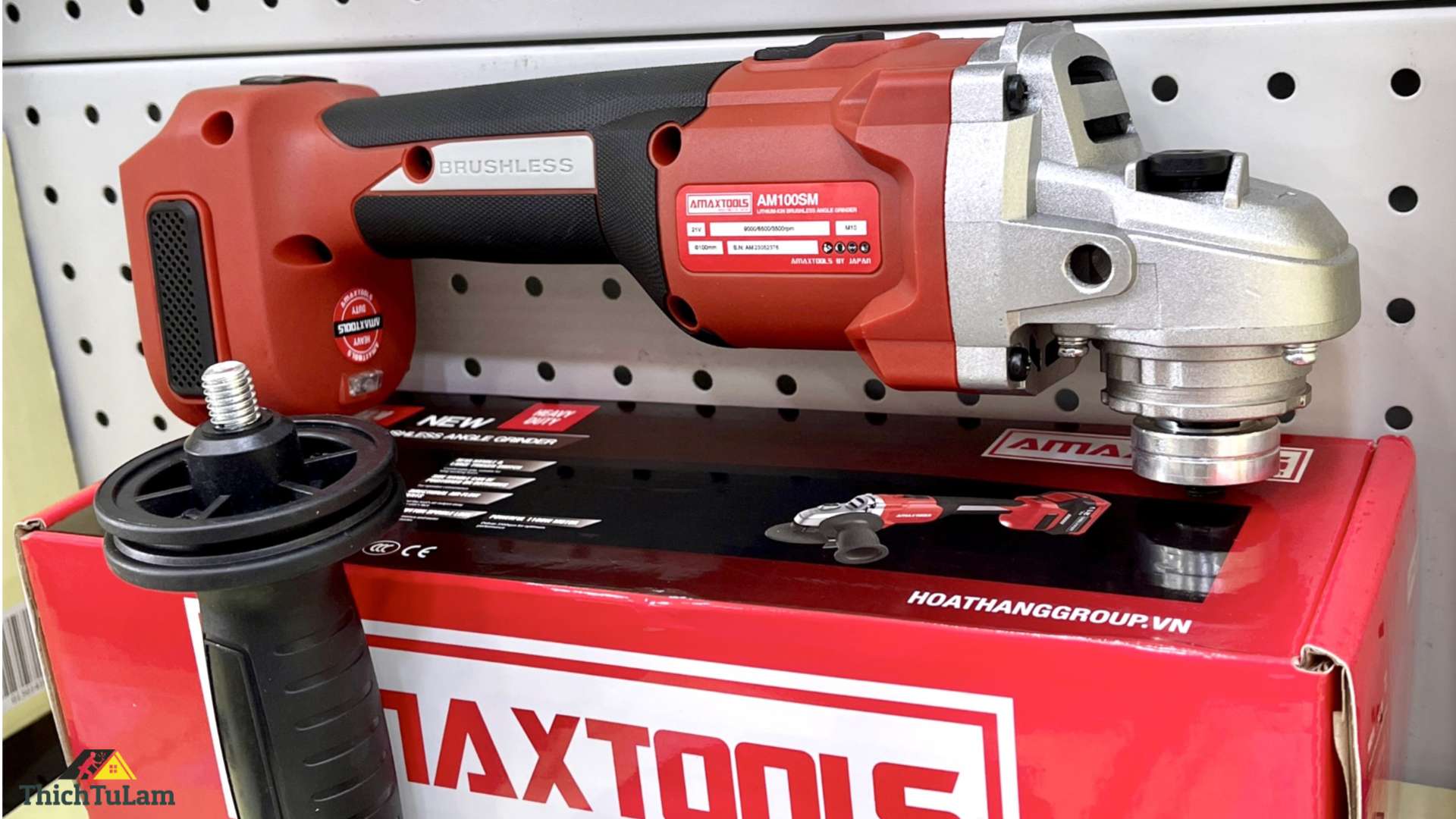 Máy mài góc pin Amaxtools