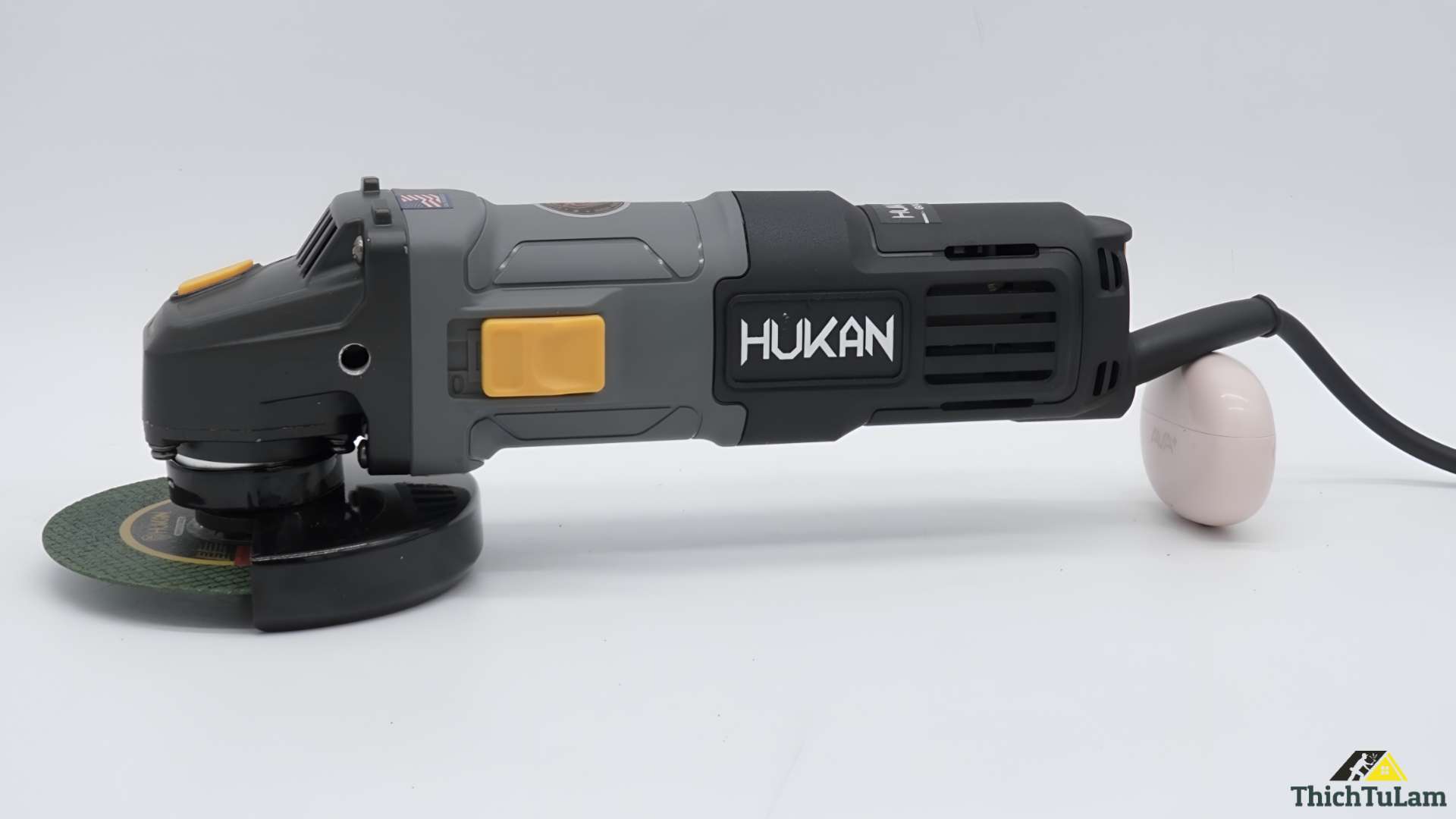 Máy mài góc công tắc trượt 900W Hukan HKG2-AG5055CT