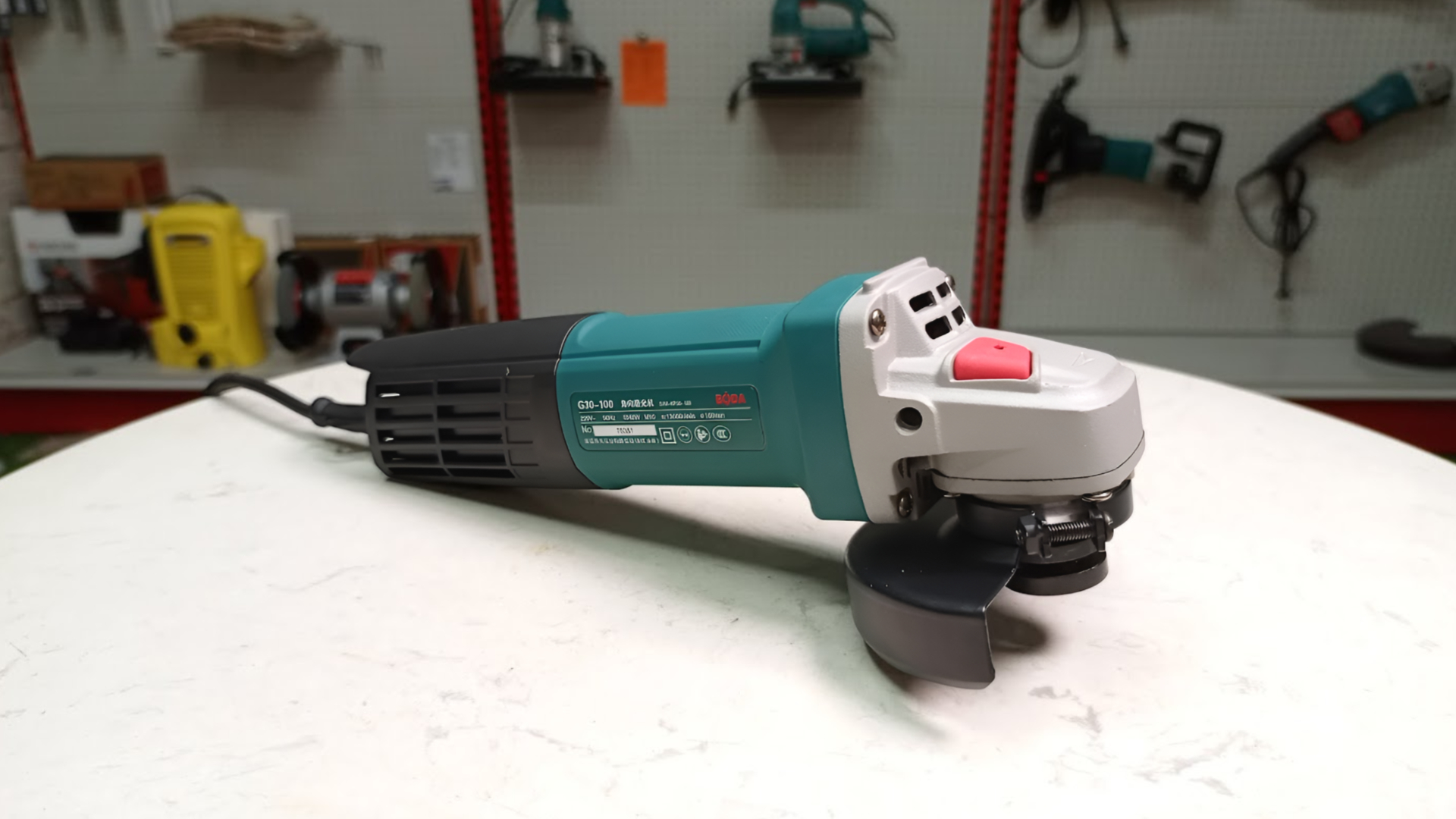 Máy mài góc điện có than công tắc đuôi 1040W 100mm BODA G30-100