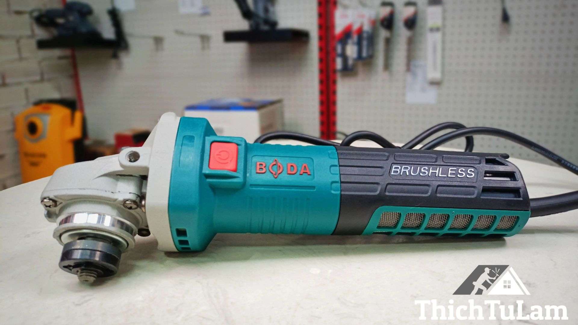 Máy mài góc điện không chổi than 100mm 1400W Boda BLG7-100