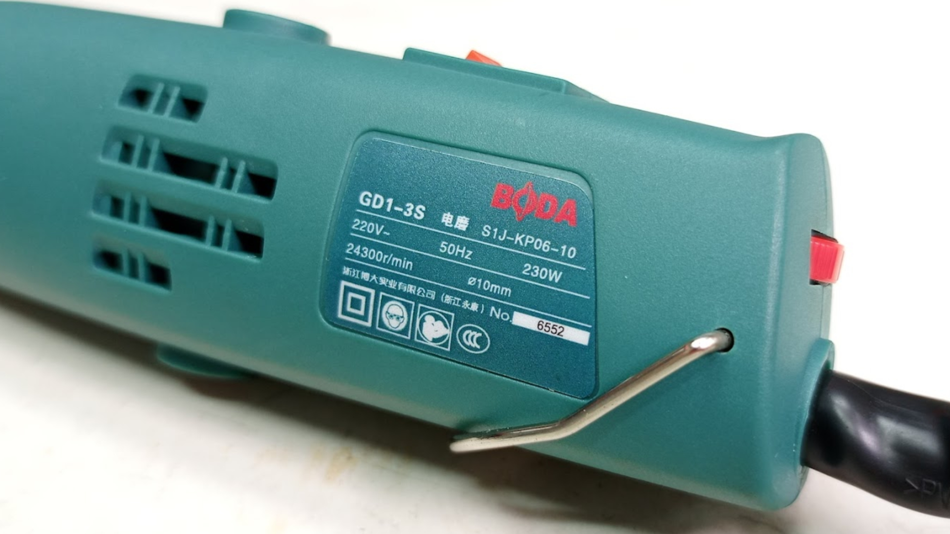 Máy mài khuôn (mài lỗ) cốt 3.2mm 230W 10mm BODA GD1-3S