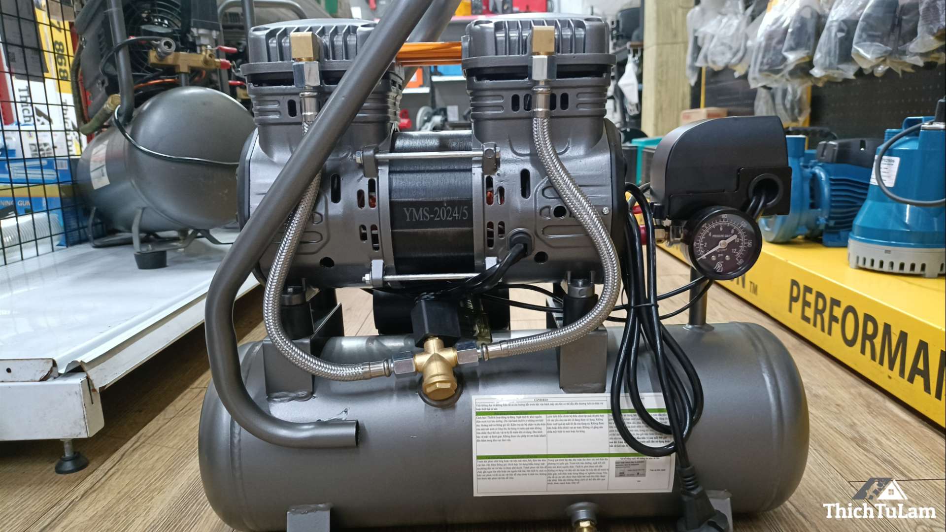 Máy nén khí không dầu, có dầu, Yamasu - Chính hãng, giá tốt, trả góp