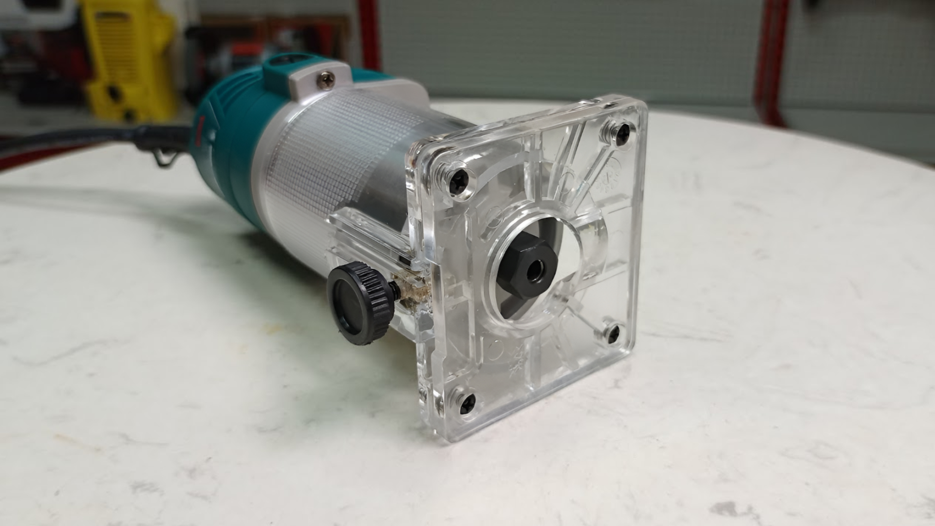 Máy phay đánh cạnh gỗ công suất 550W cốt 6mm BODA R3-6E