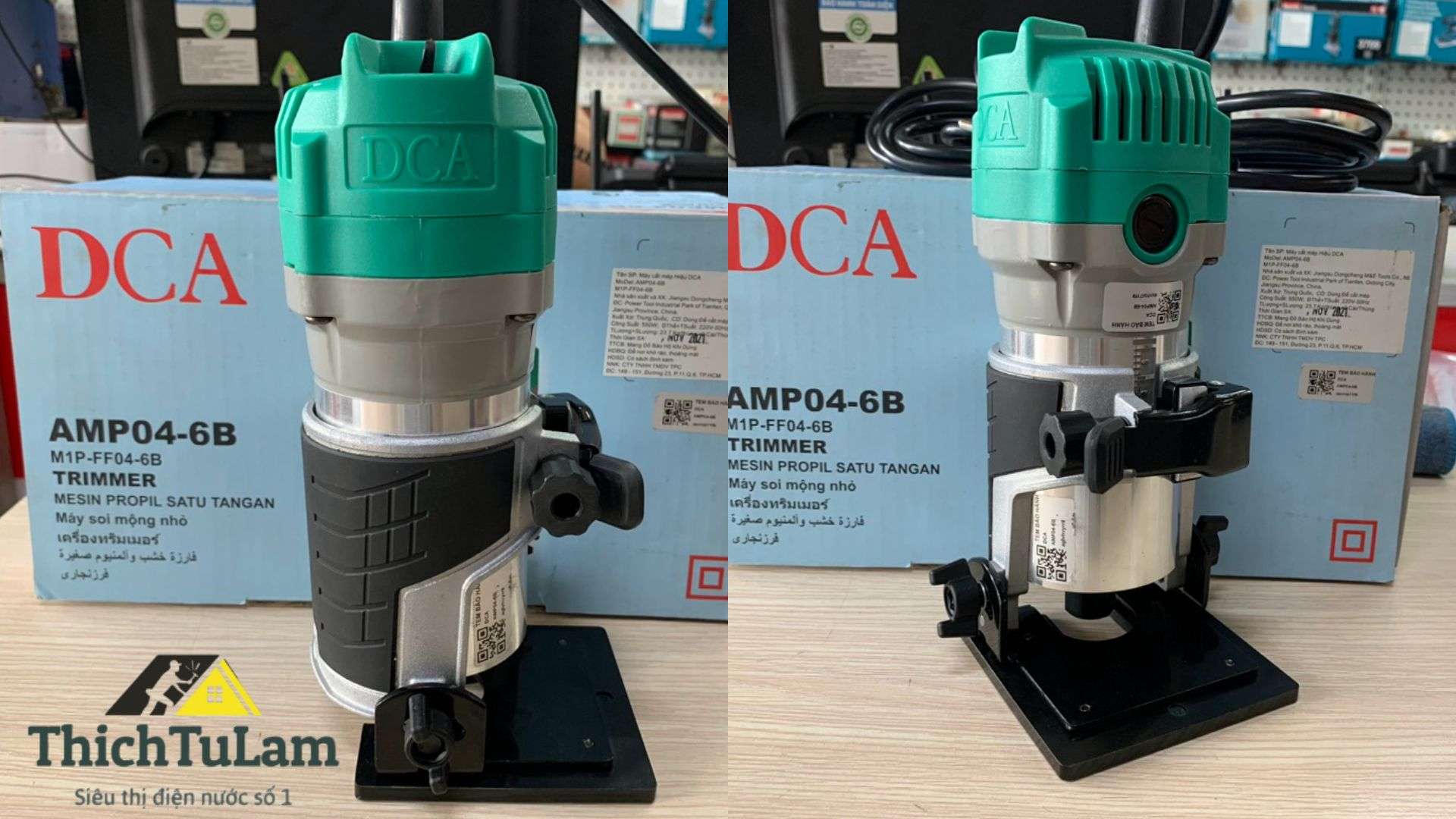 Thiết kế Máy phay DCA AMP04-6B