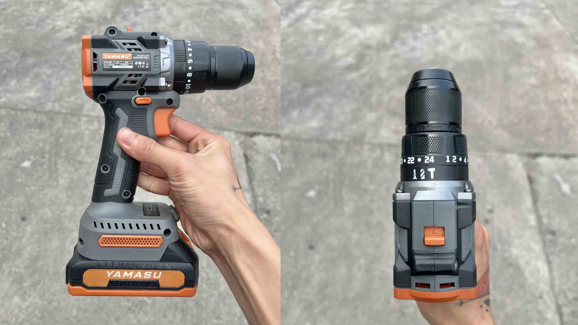 máy khoan pin Yamasu G21V-60N