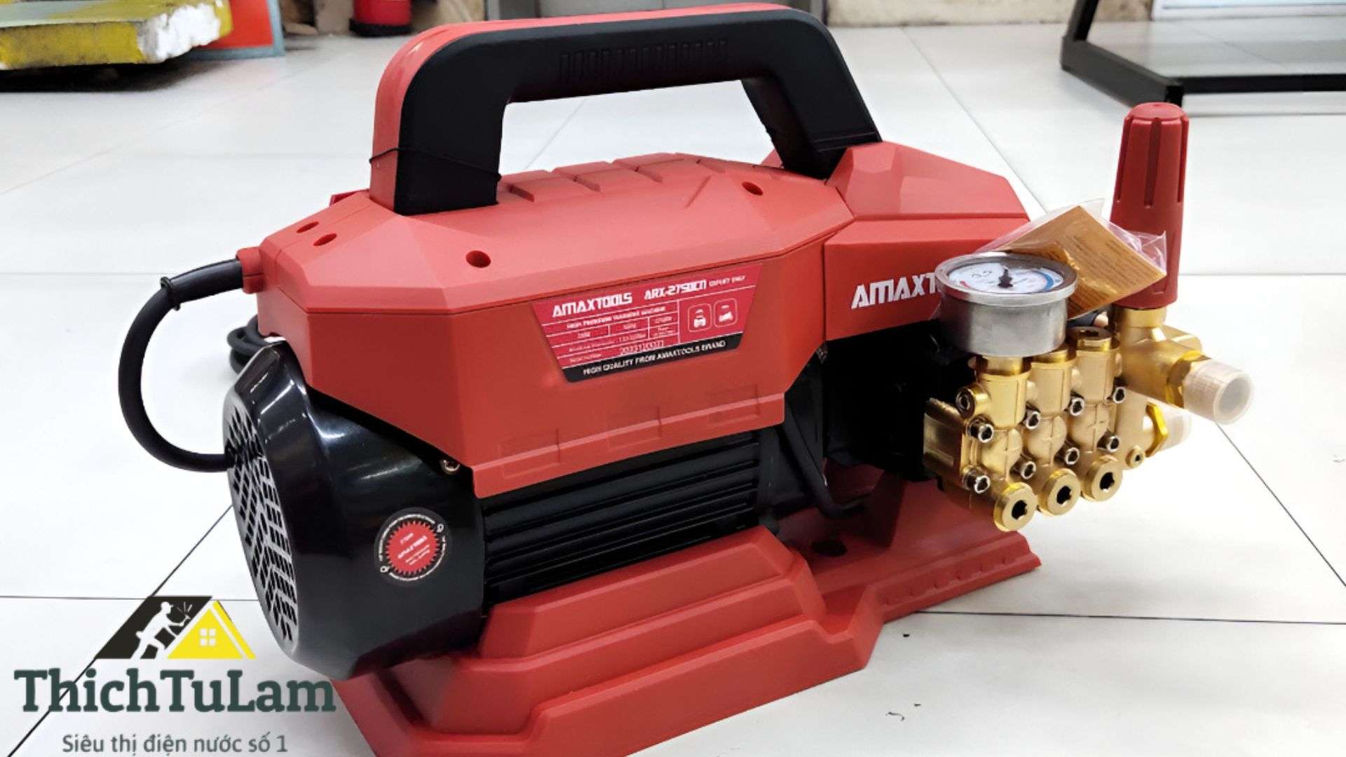 Máy rửa xe công nghiệp 2750kW Amaxtools ARX2750CN