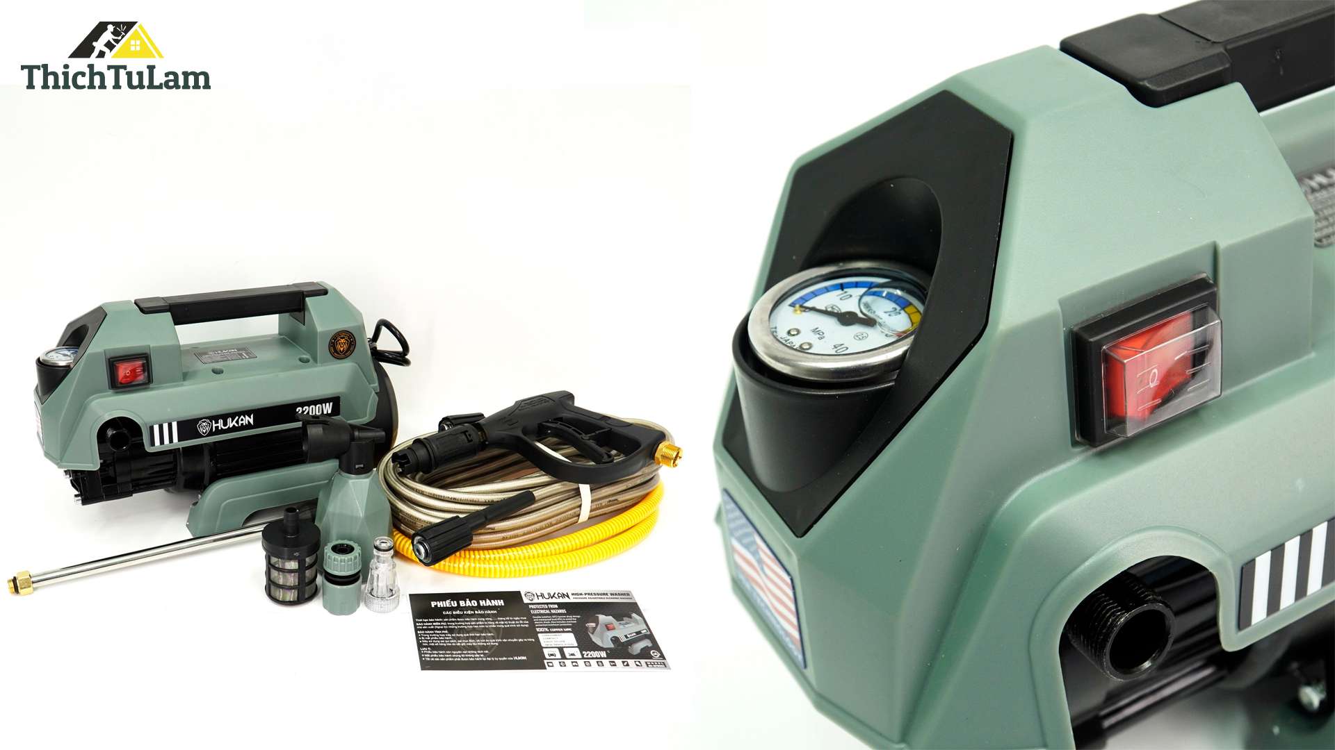 Máy rửa xe Hukan HK-HPW082