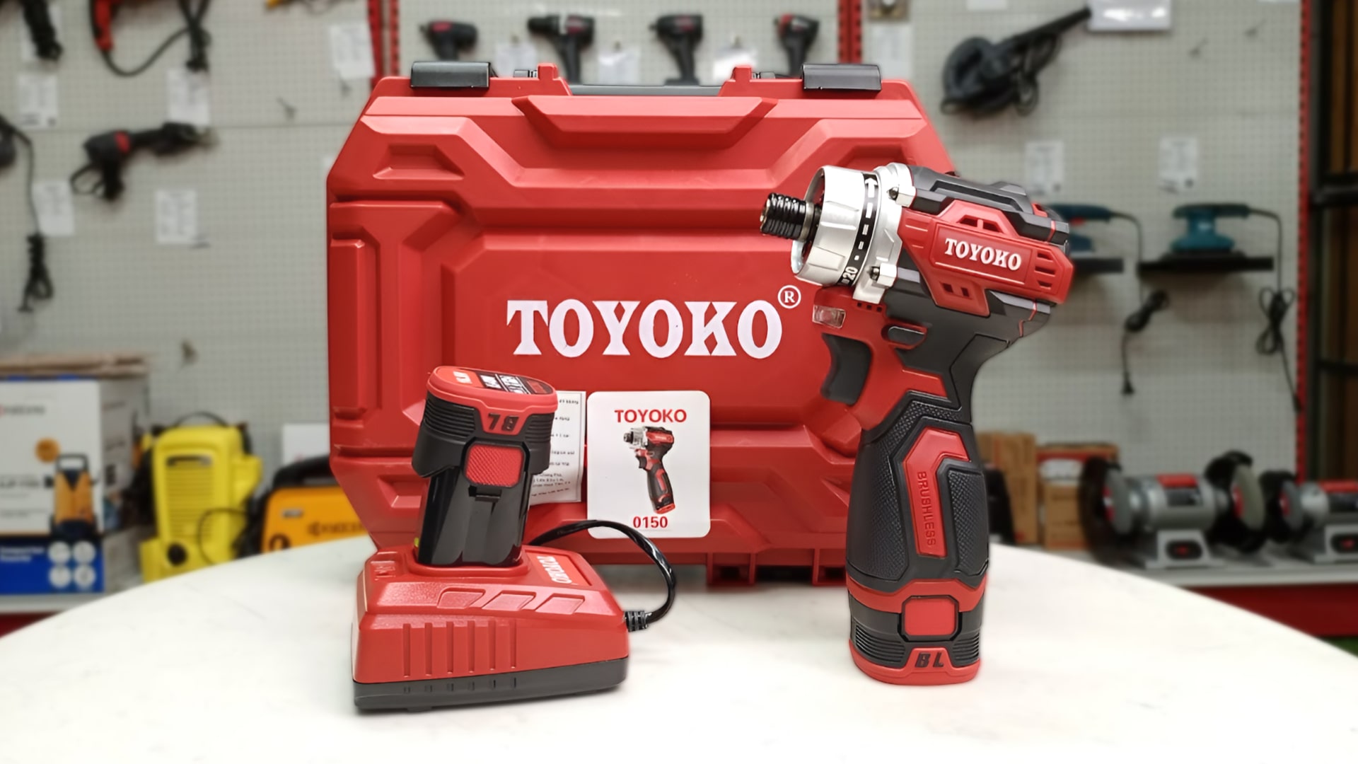 Máy siết vít 16.8V 50NmToyoko T0150F