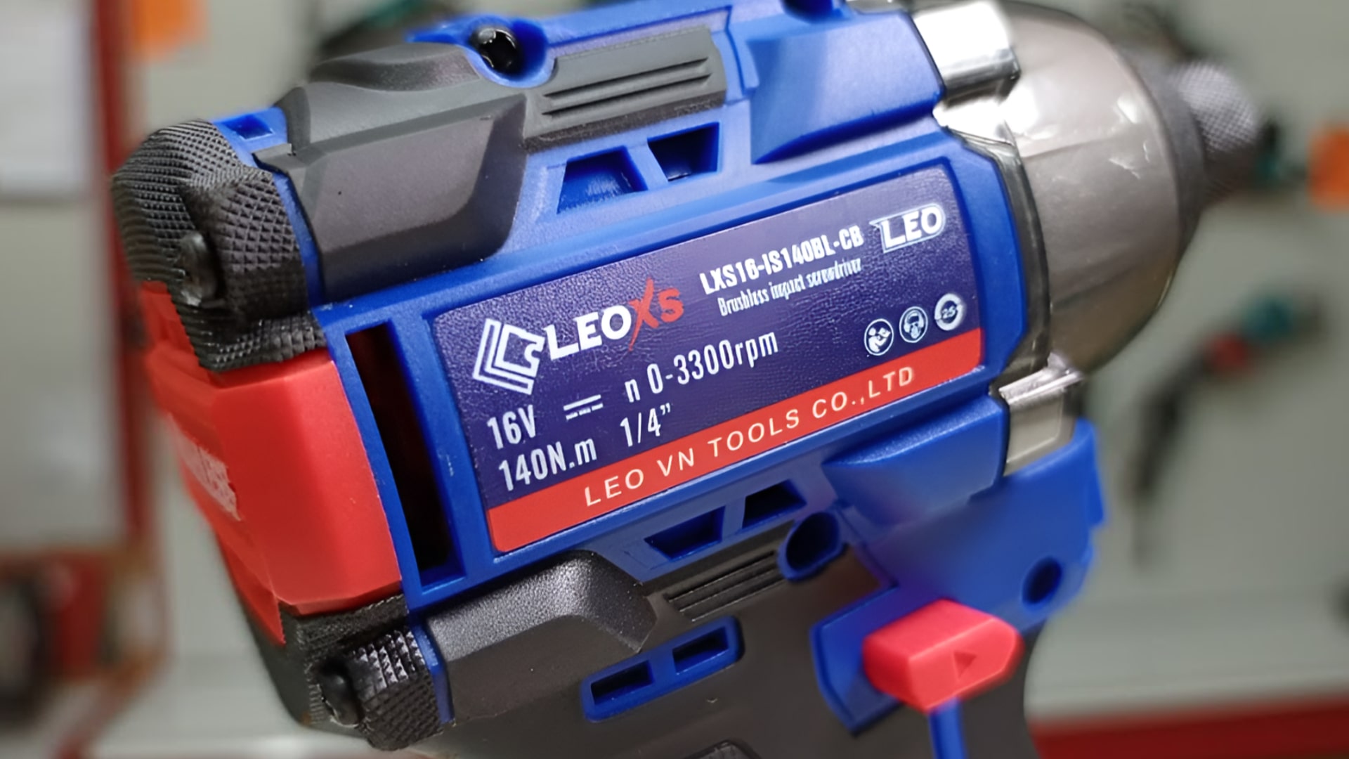 Máy siết vít dùng pin 16V Leoxs LXS16-IS140BL-CB