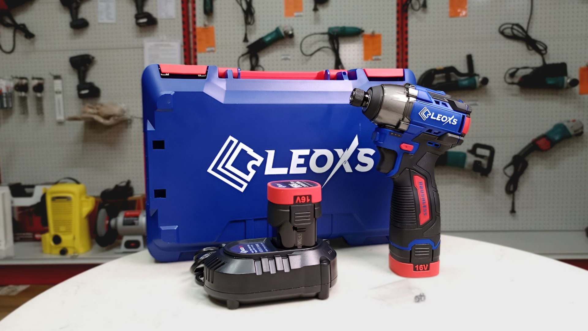 Máy siết vít dùng pin 16V Leoxs LXS16-IS140BL-CB