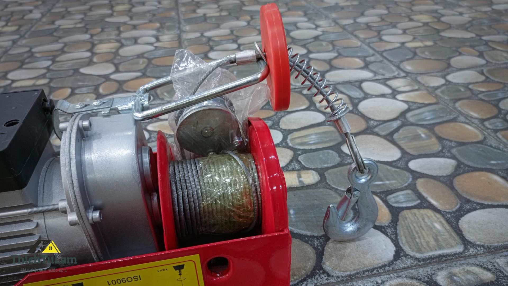 Máy tời điện 14m/p 70-100kg Phi An PA200