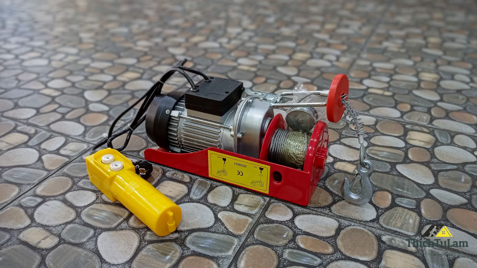 Máy tời điện 14m/p 70-100kg Phi An PA200