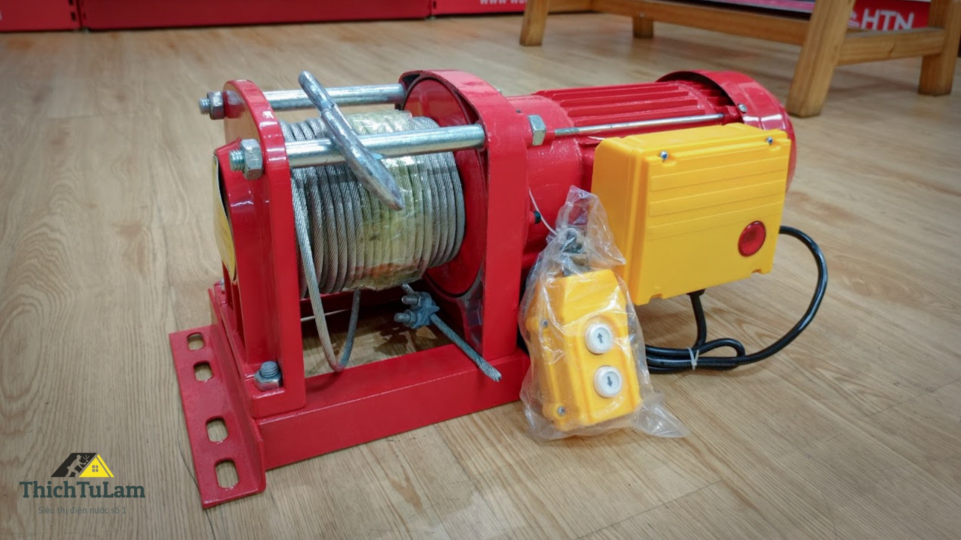 Máy tời điện 20m/p 200kg Phi An PA400/800