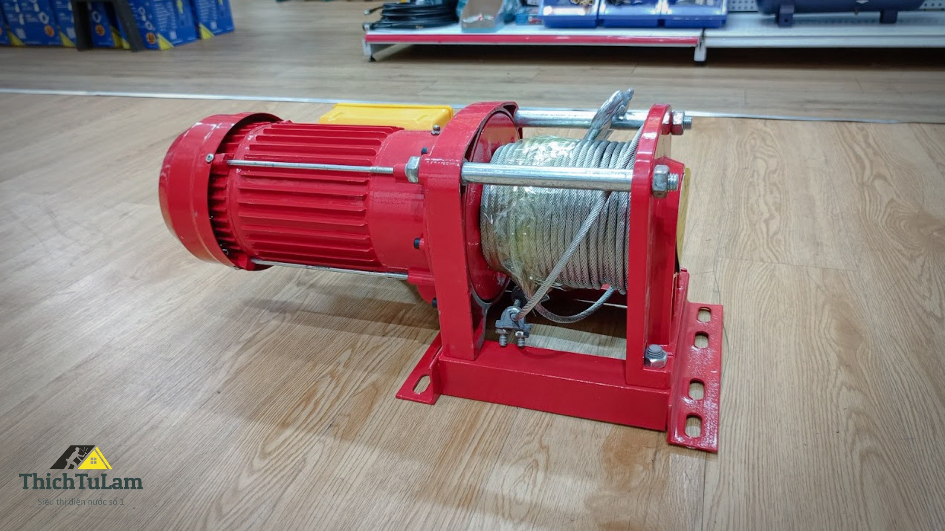 Máy tời điện 20m/p 200kg Phi An PA400/800