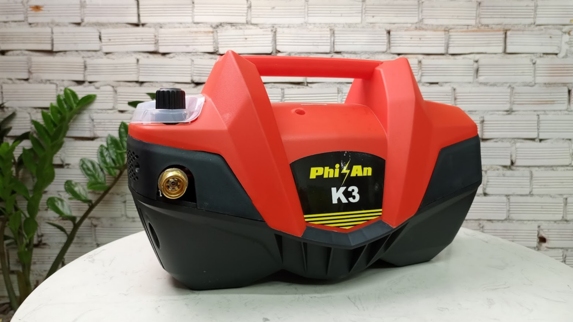 Máy xịt rửa xe 3300W điều chỉnh áp Phi An K3