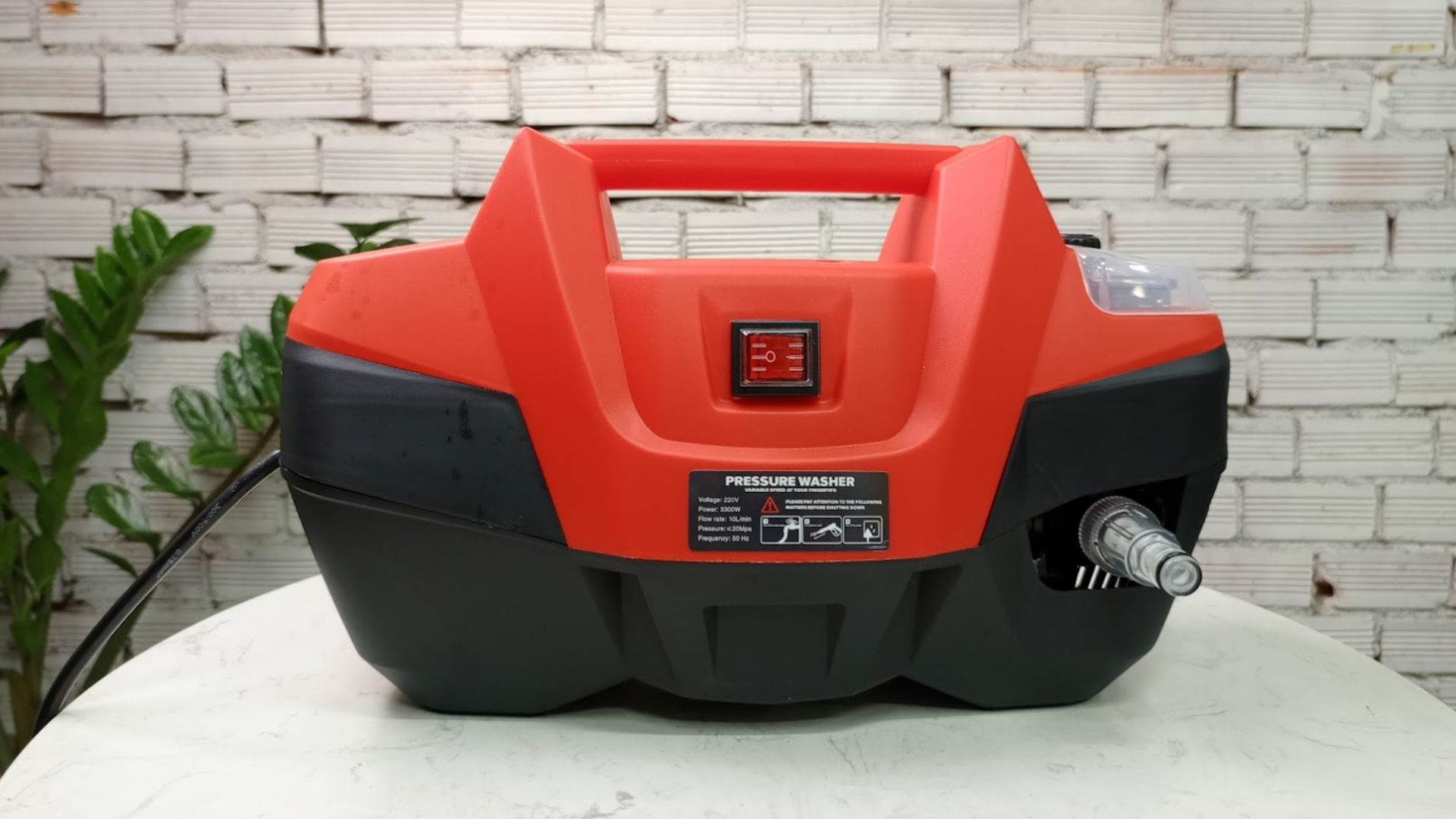 Máy xịt rửa xe 3300W điều chỉnh áp Phi An K3