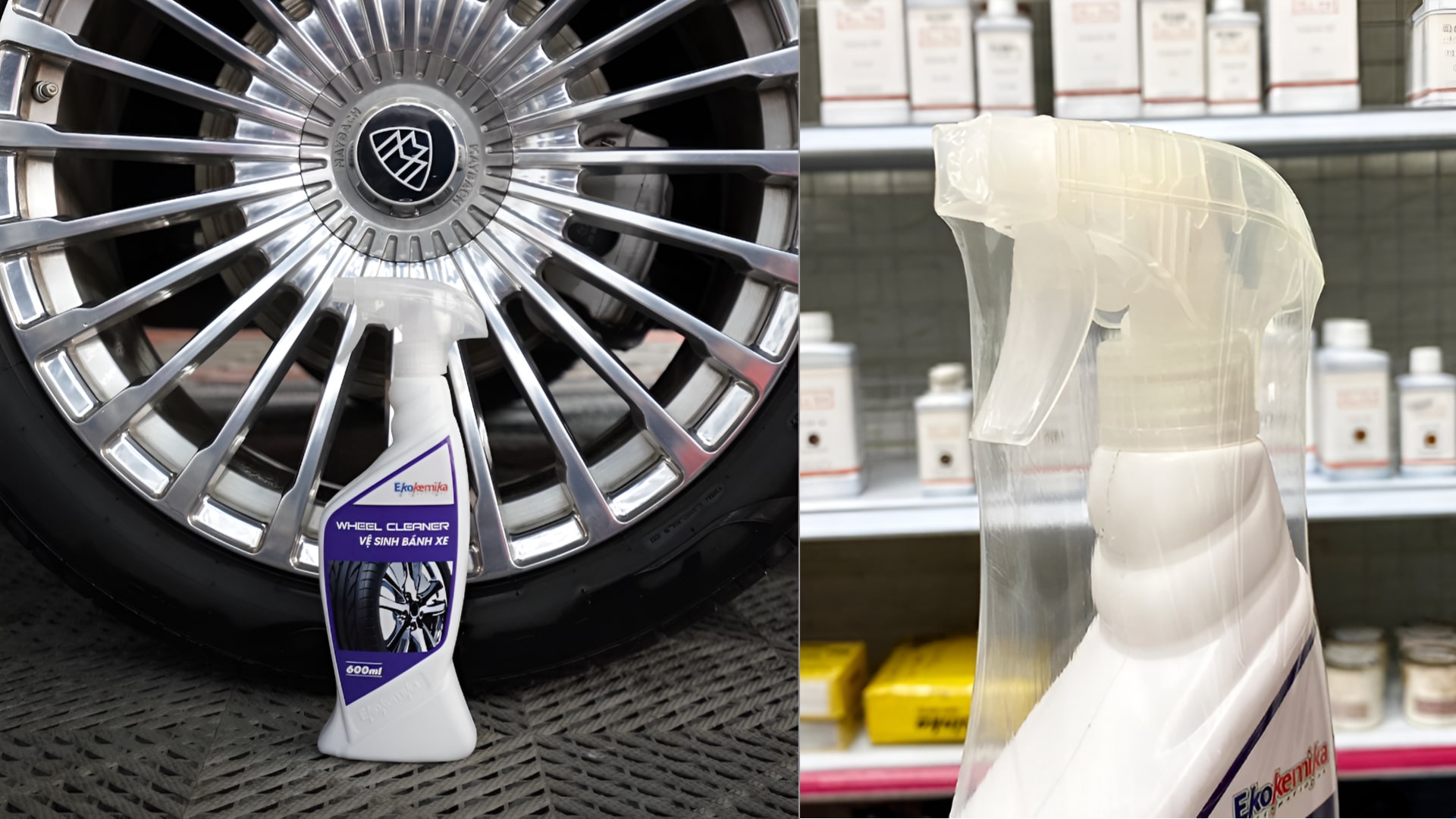 Mẹo làm sạch bánh xe hiệu quả với Wheel Cleaner Ekokemika