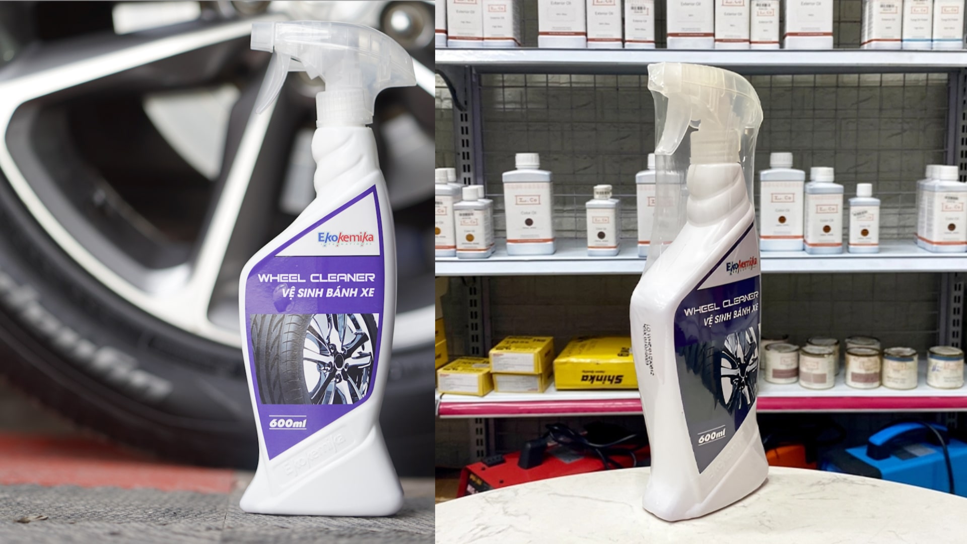 Mẹo làm sạch bánh xe hiệu quả với Wheel Cleaner Ekokemika