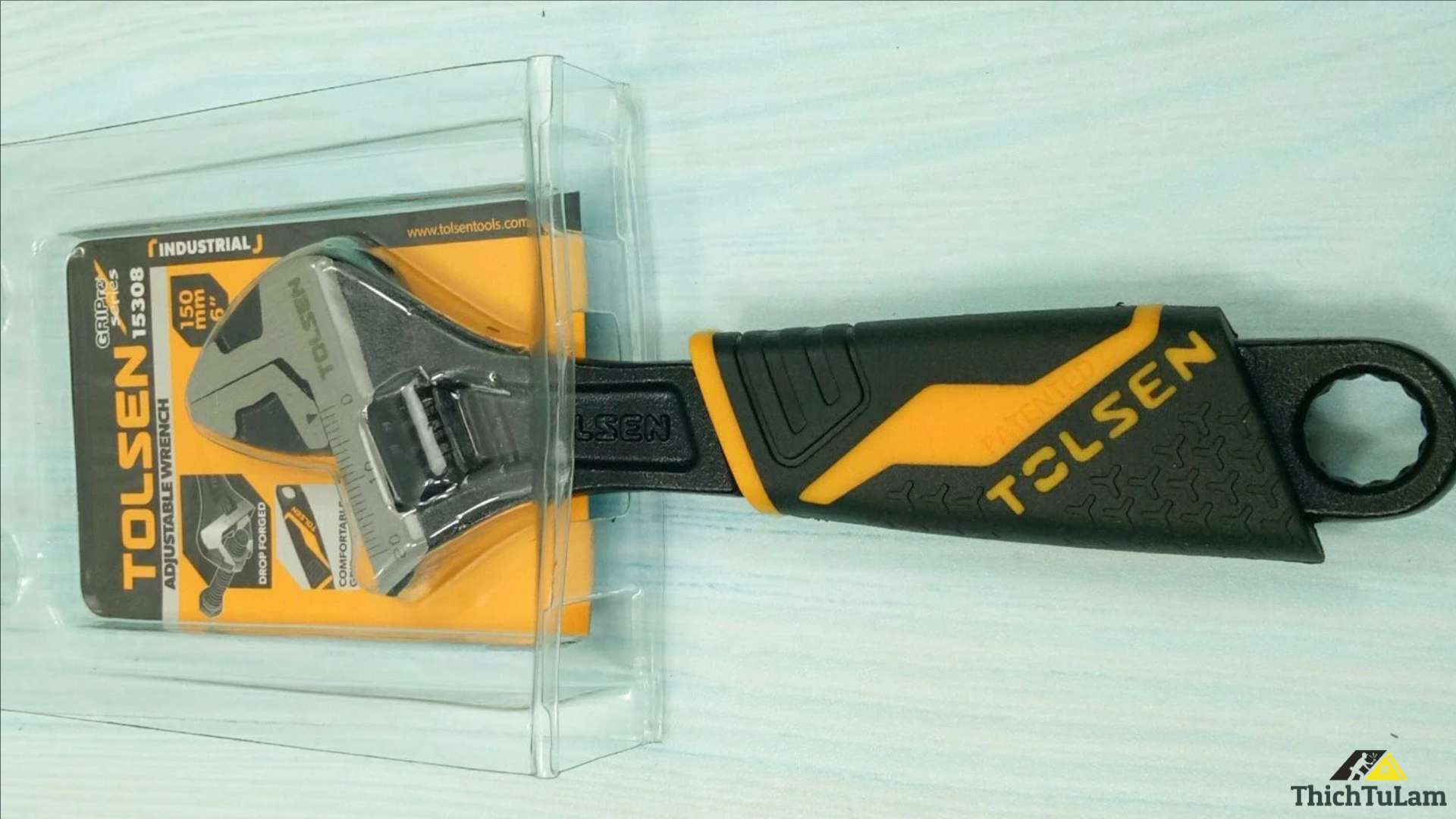 Mỏ Lết Cán Nhựa Đen Tolsen