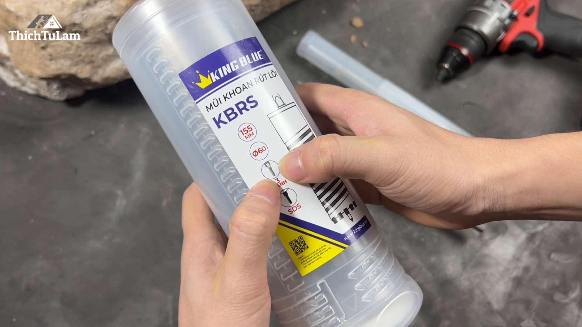 Mũi khoan rút lõi Kingblue KBRS-60x155