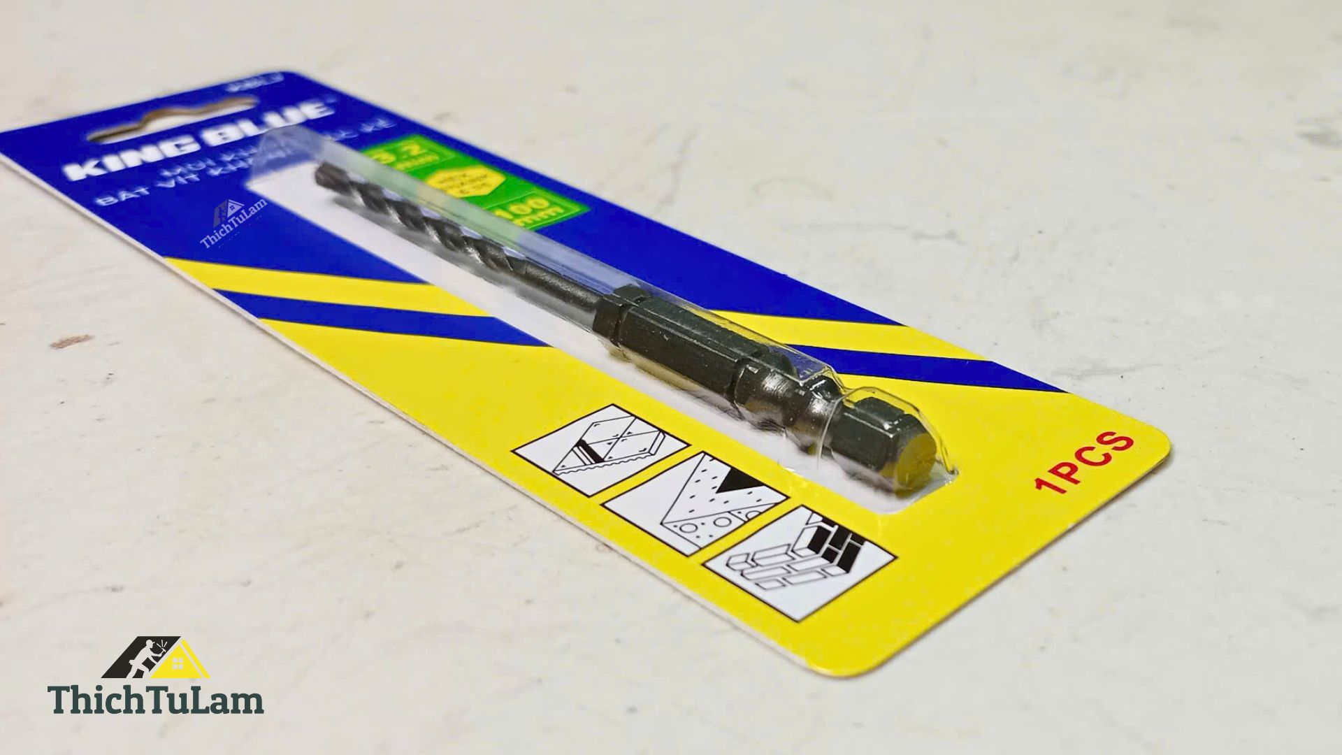 Mũi khoan tường không tắc kê Kingblue KBLJ-03.2x100