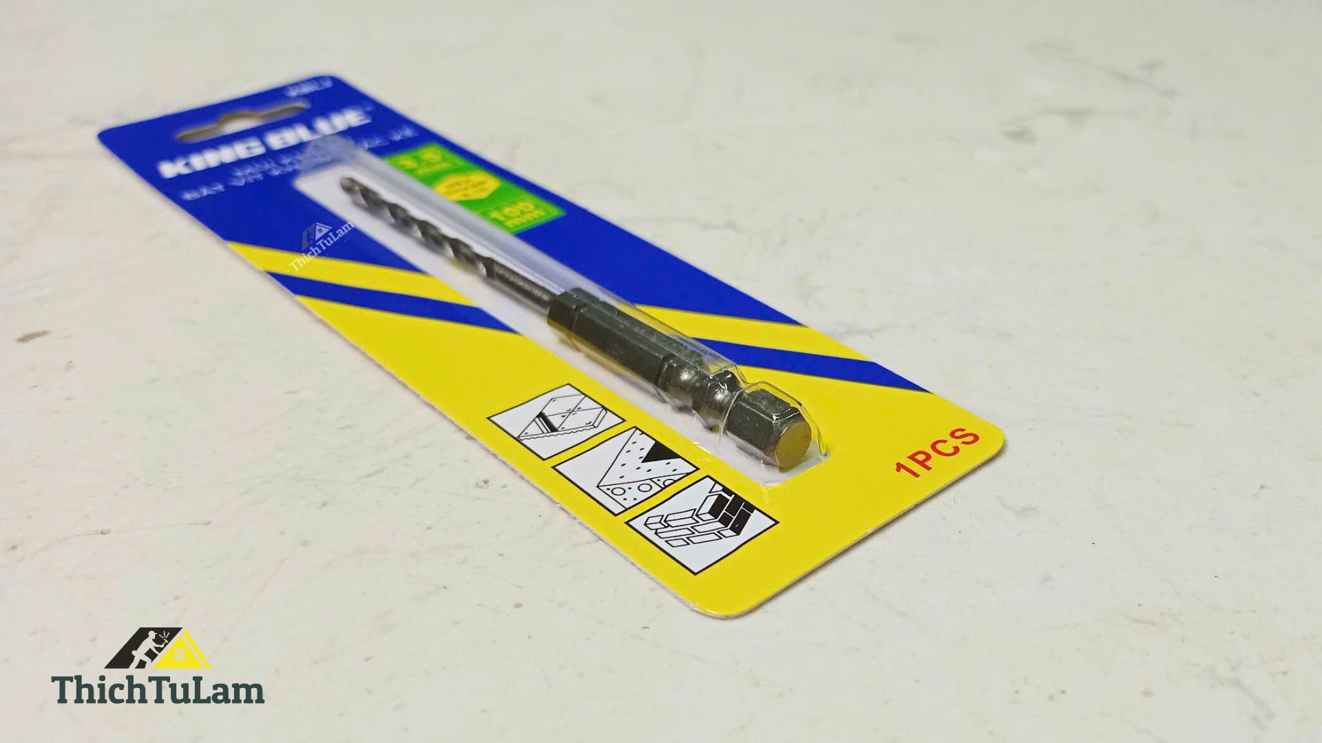 Mũi khoan tường không tắc kê Kingblue KBLJ-03.5x100