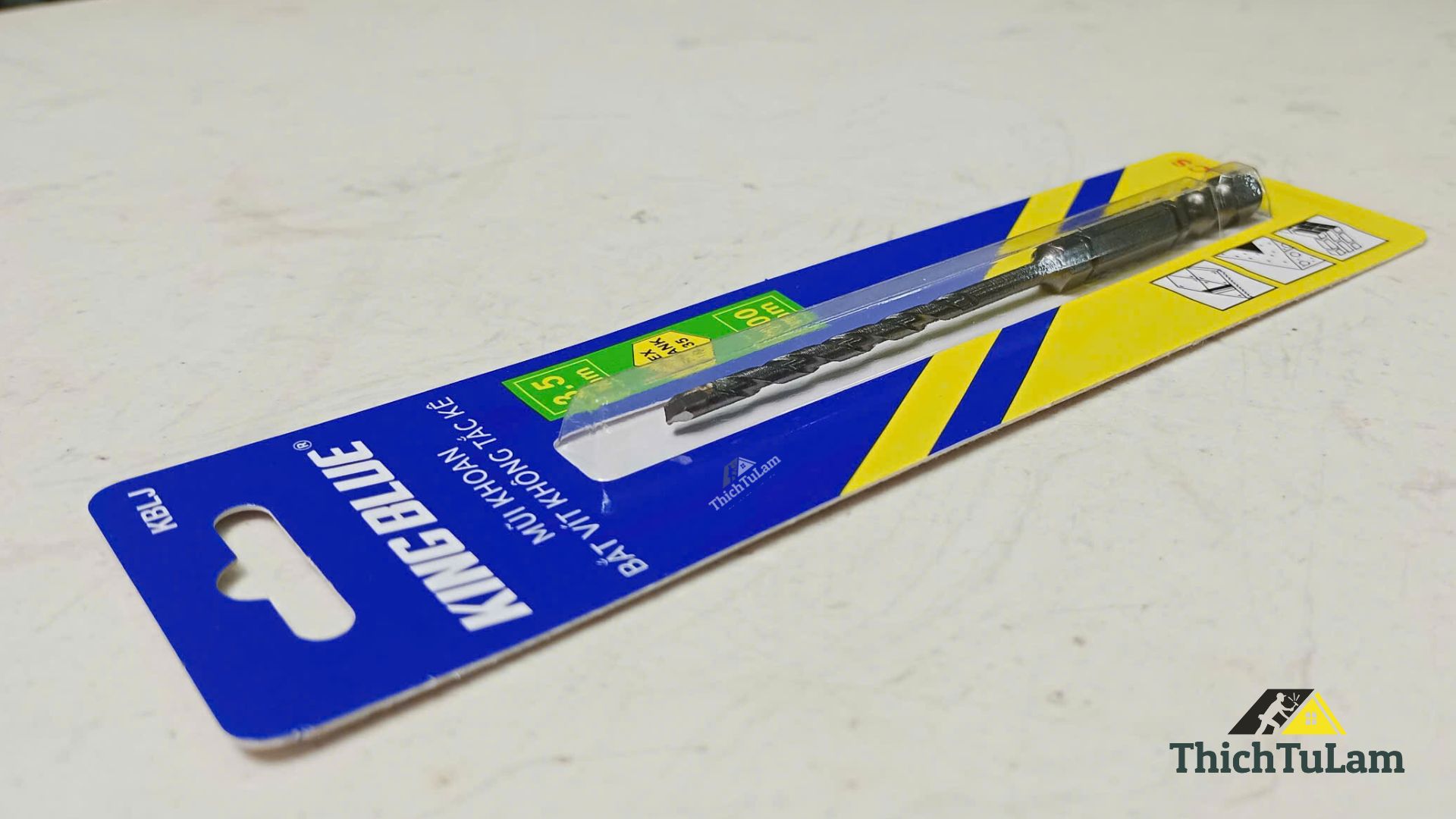 Mũi khoan tường không tắc kê Kingblue KBLJ-03.5x100