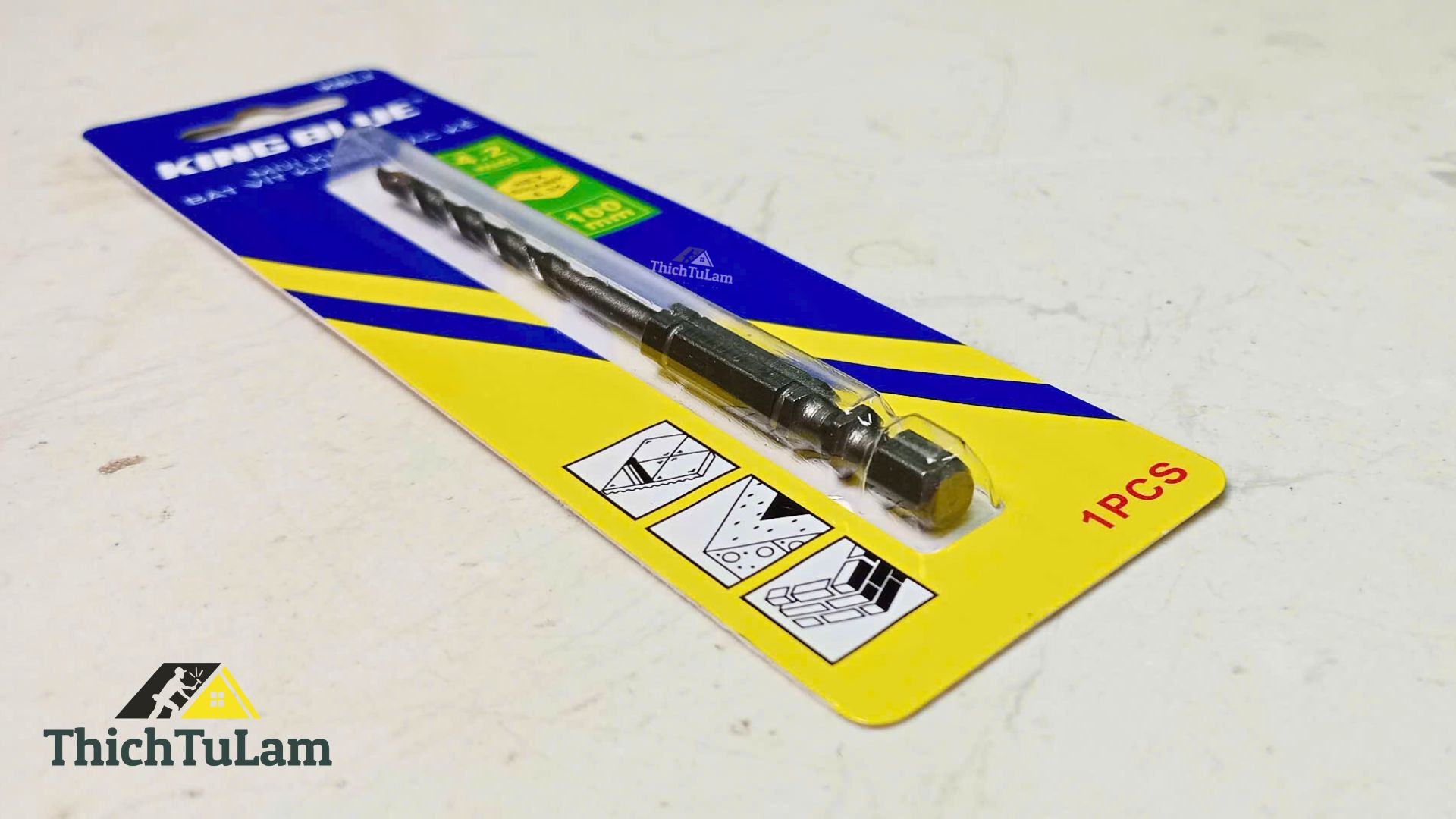 Mũi khoan tường không tắc kê Kingblue KBLJ-04.2x100