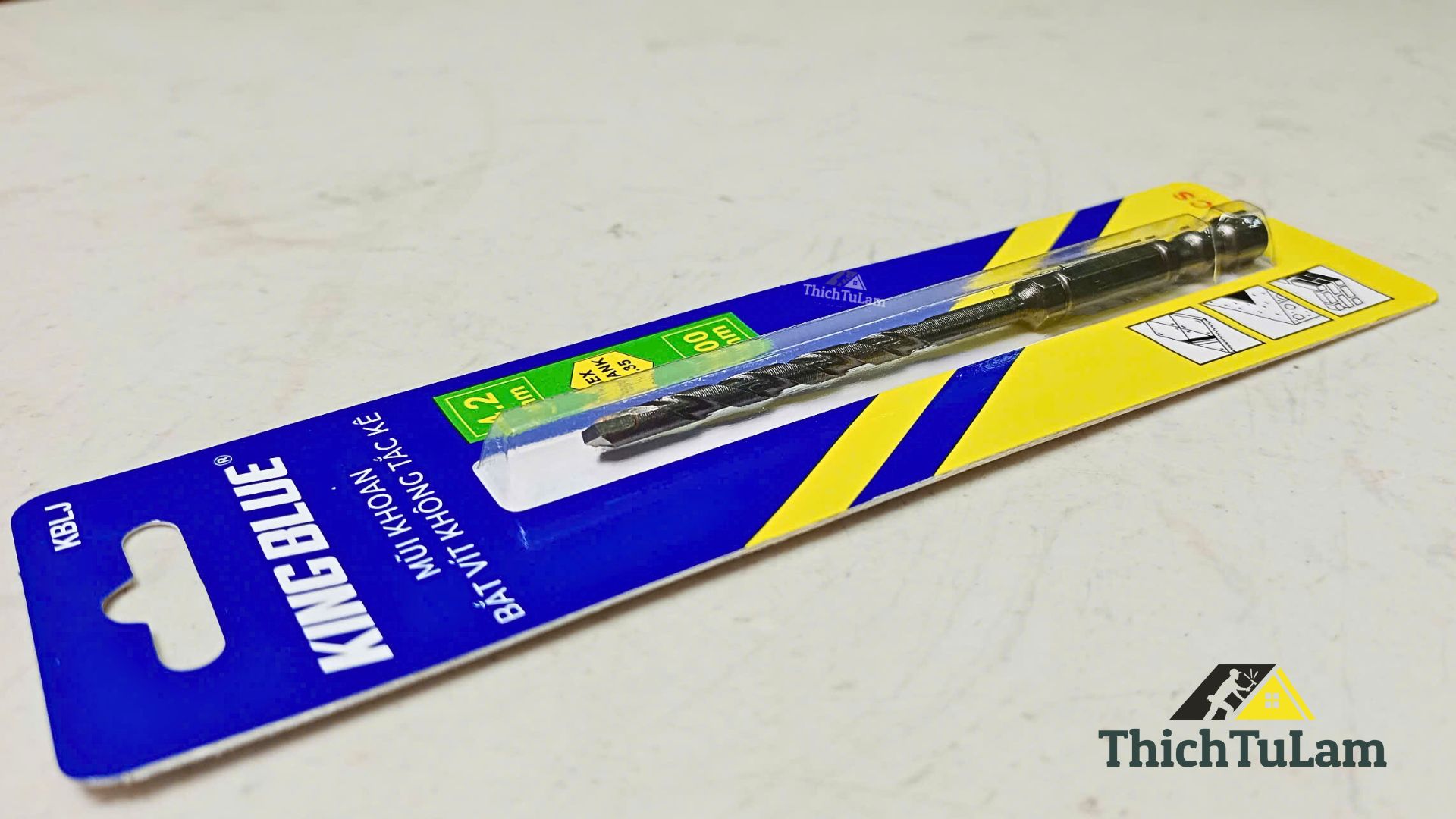 Mũi khoan tường không tắc kê Kingblue KBLJ-04.2x100